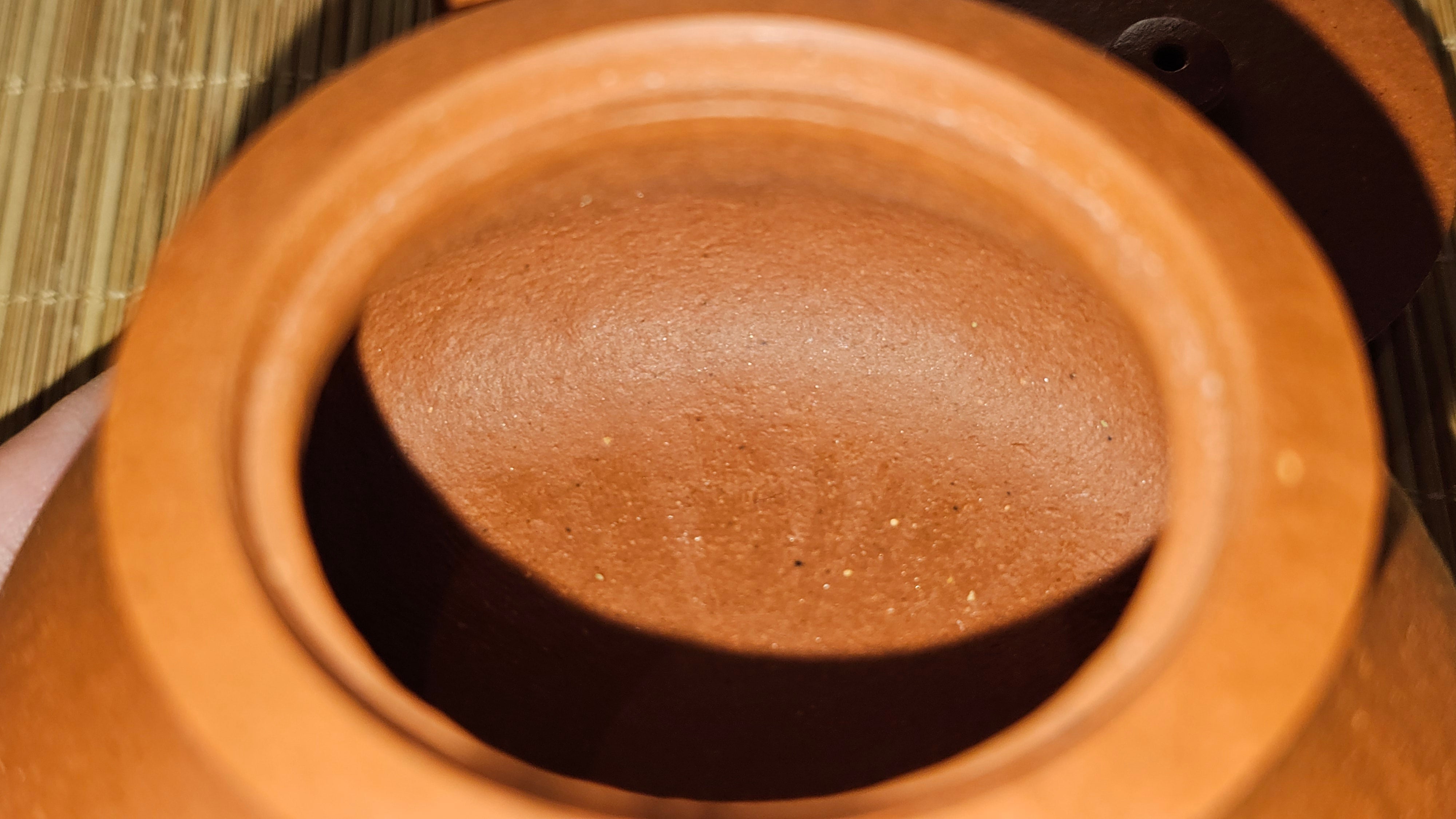 Le Rong 乐荣, 123.0ml, rare Zhu Sha 朱砂 (highest granularity form of ZhuNi), by Craftsman Gu Xiao Ming 顾小明 ~ Congratulations!to Mr S.L.! 2041hrs 13th Oct 2025, Copenhagen, Denmark🇩🇰!