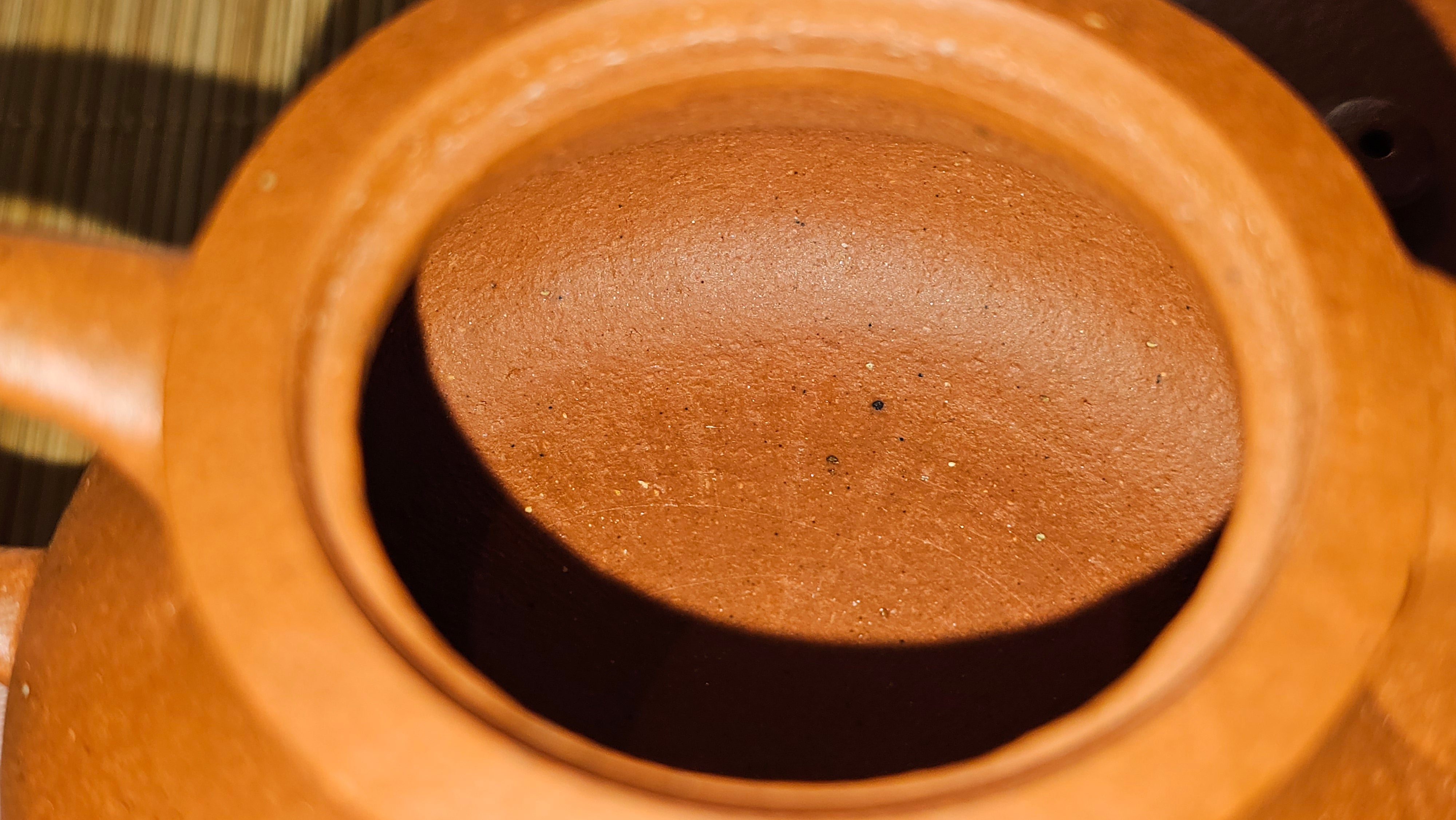 Le Rong 乐荣, 123.0ml, rare Zhu Sha 朱砂 (highest granularity form of ZhuNi), by Craftsman Gu Xiao Ming 顾小明 ~ Congratulations!to Mr S.L.! 2041hrs 13th Oct 2025, Copenhagen, Denmark🇩🇰!