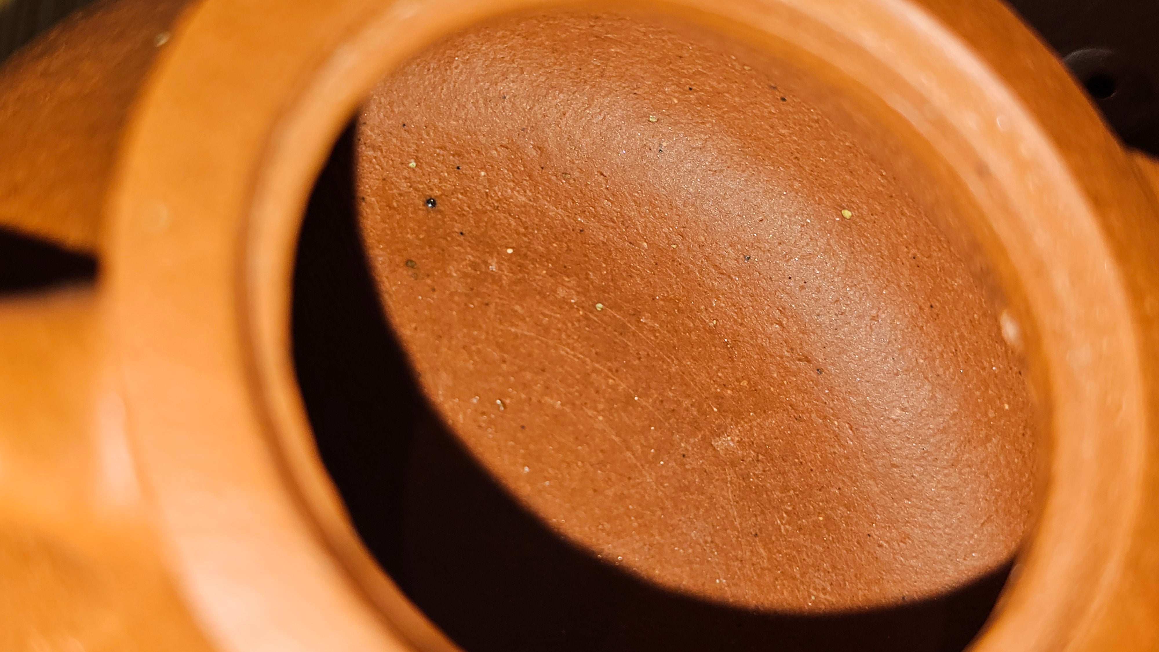 Le Rong 乐荣, 123.0ml, rare Zhu Sha 朱砂 (highest granularity form of ZhuNi), by Craftsman Gu Xiao Ming 顾小明 ~ Congratulations!to Mr S.L.! 2041hrs 13th Oct 2025, Copenhagen, Denmark🇩🇰!