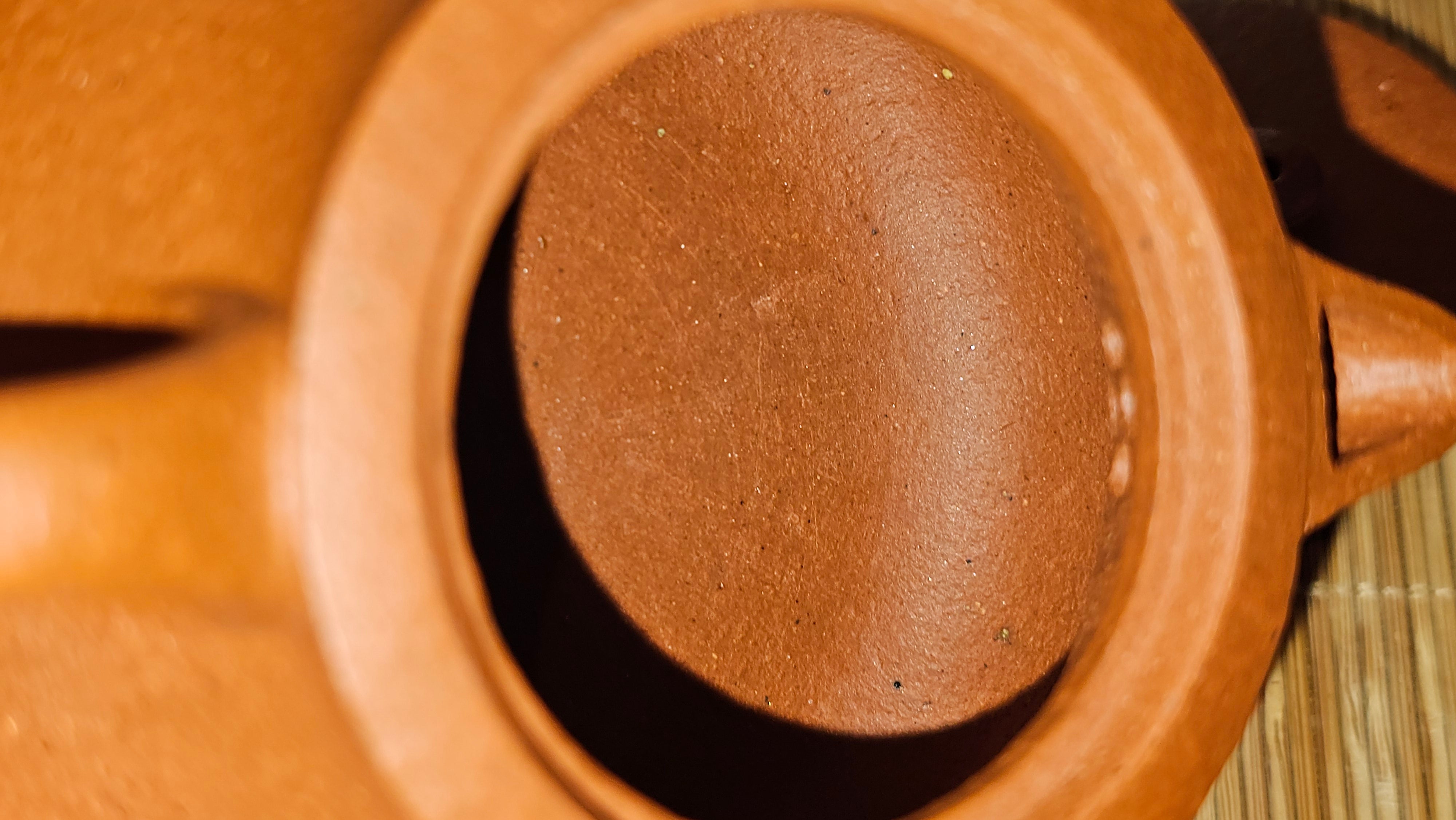 Le Rong 乐荣, 123.0ml, rare Zhu Sha 朱砂 (highest granularity form of ZhuNi), by Craftsman Gu Xiao Ming 顾小明 ~ Congratulations!to Mr S.L.! 2041hrs 13th Oct 2025, Copenhagen, Denmark🇩🇰!