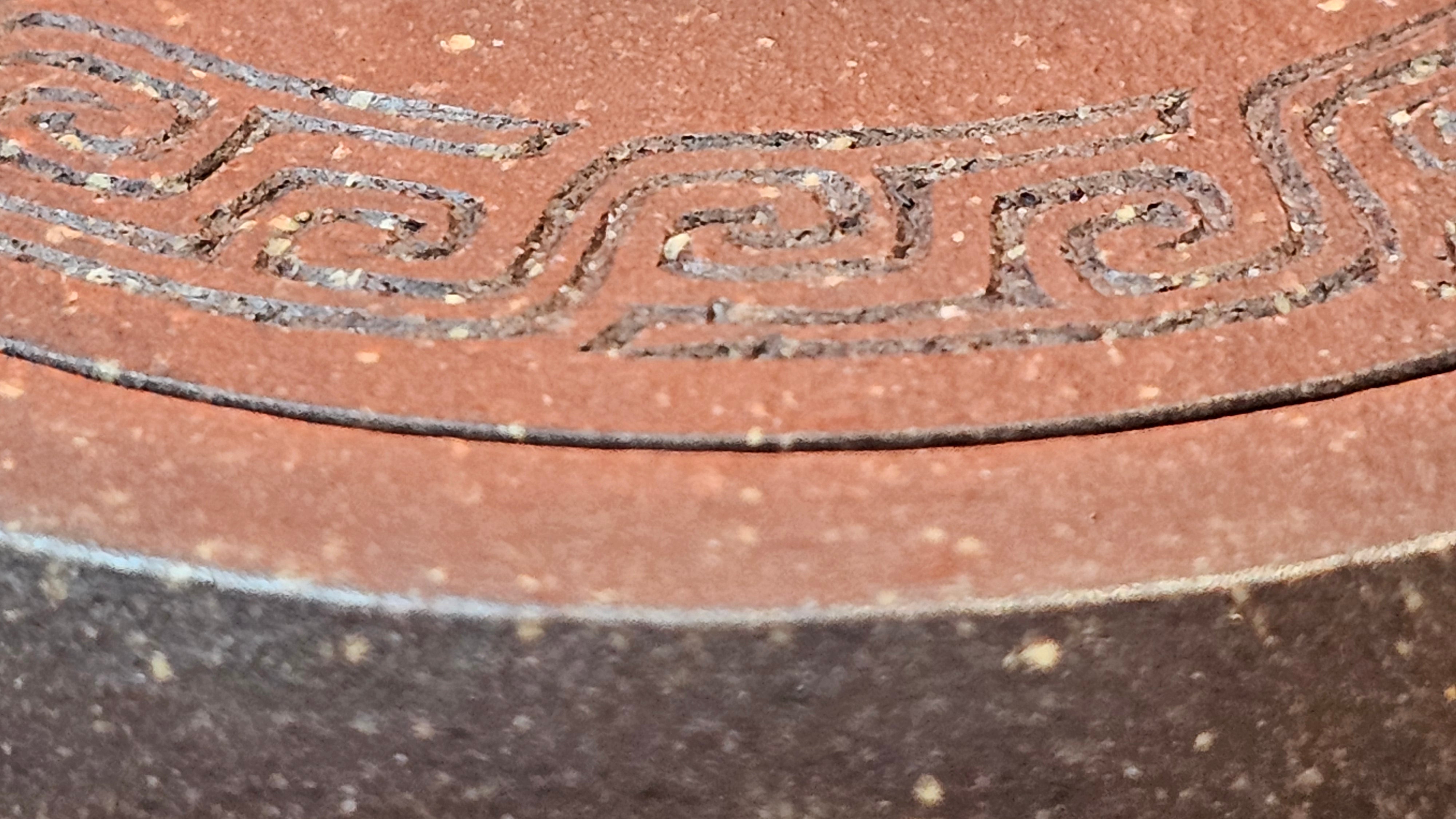 Niu Gai Jing Lan《牛盖井栏》, 164.3ml, Hei Zi Ni 黑紫泥, with Chinese Bronze Age Patterns~Engraving Art 青铜器纹样~刻绘, by our Craftsman Zhang Huan 张欢 ~ Congratulations to Mr T.A.! 2039hrs 15th Oct 2025, Samorin! Slovakia🇸🇰!