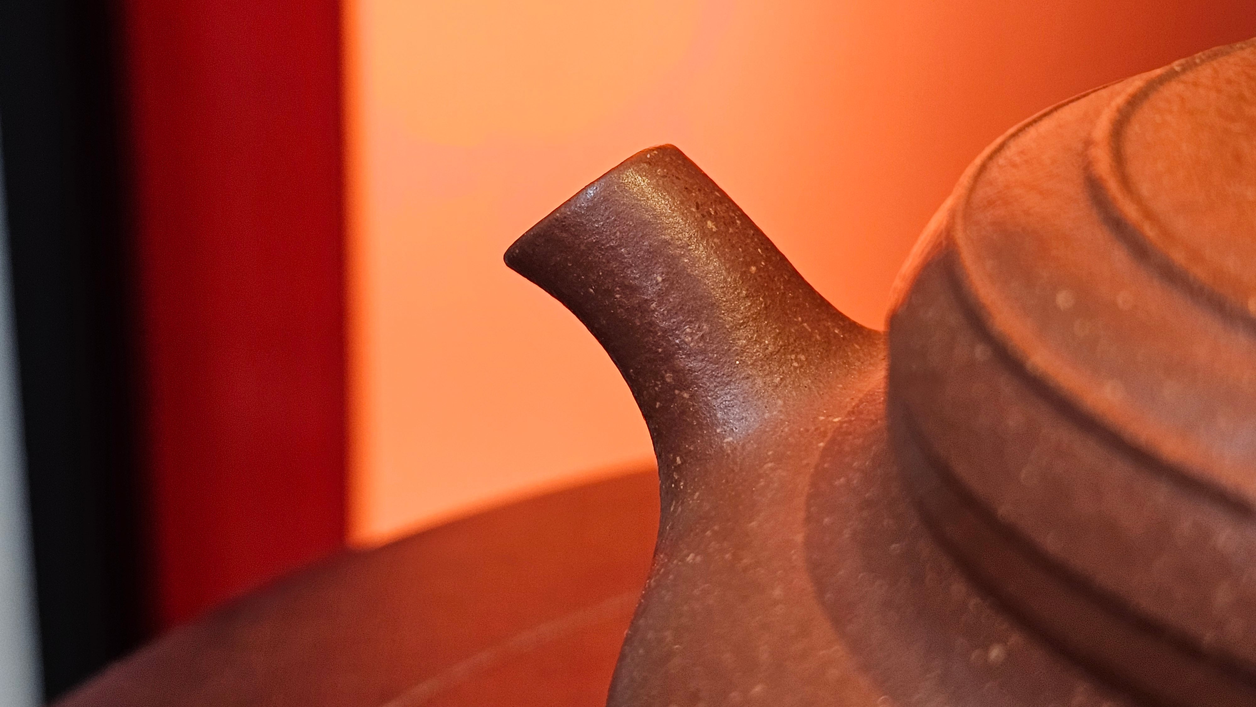 Song Jin Hu《颂金壶》, 151.4ml, Hong Jiang Po Ni 红降坡泥, by Craftsman Chen Gui Zhi 陈桂枝。(Red JiangPoNi rarer than Yellow JiangPoNi, XiaoMeiYao & ZhaoZhuang ZhuNi) ~ Congratulations!to Mr A.C.! 0130hrs 1st Nov 2025, Seattle! WA!