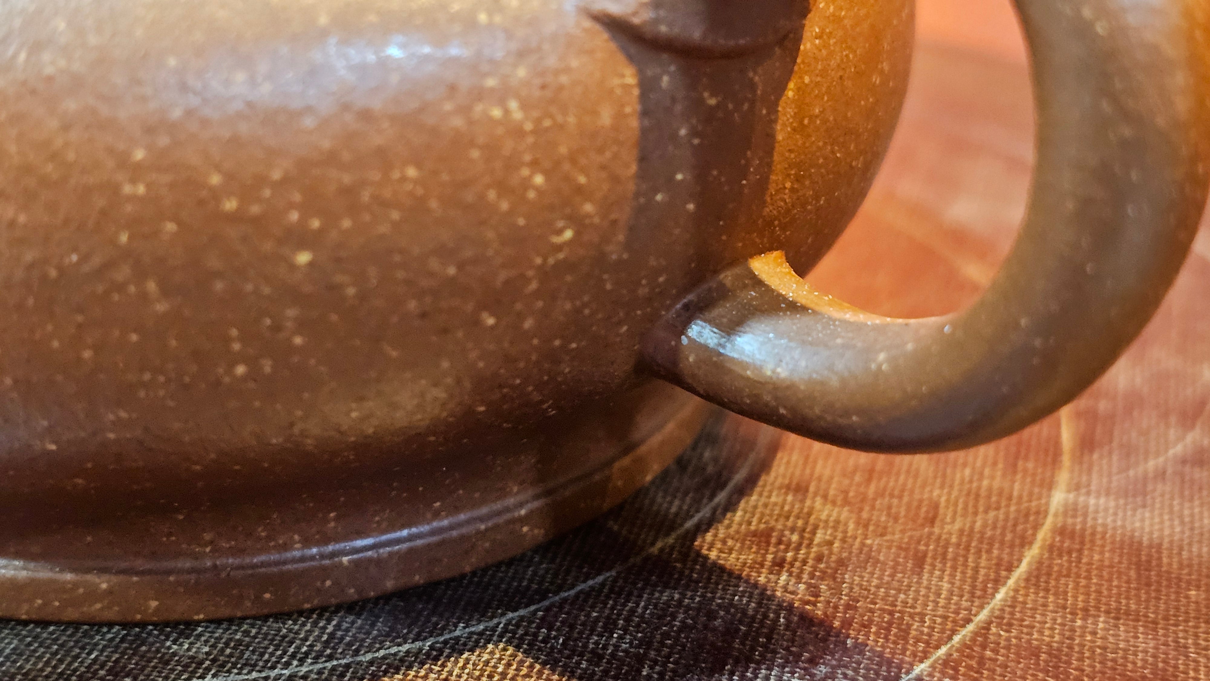 Song Jin Hu《颂金壶》, 151.4ml, Hong Jiang Po Ni 红降坡泥, by Craftsman Chen Gui Zhi 陈桂枝。(Red JiangPoNi rarer than Yellow JiangPoNi, XiaoMeiYao & ZhaoZhuang ZhuNi) ~ Congratulations!to Mr A.C.! 0130hrs 1st Nov 2025, Seattle! WA!