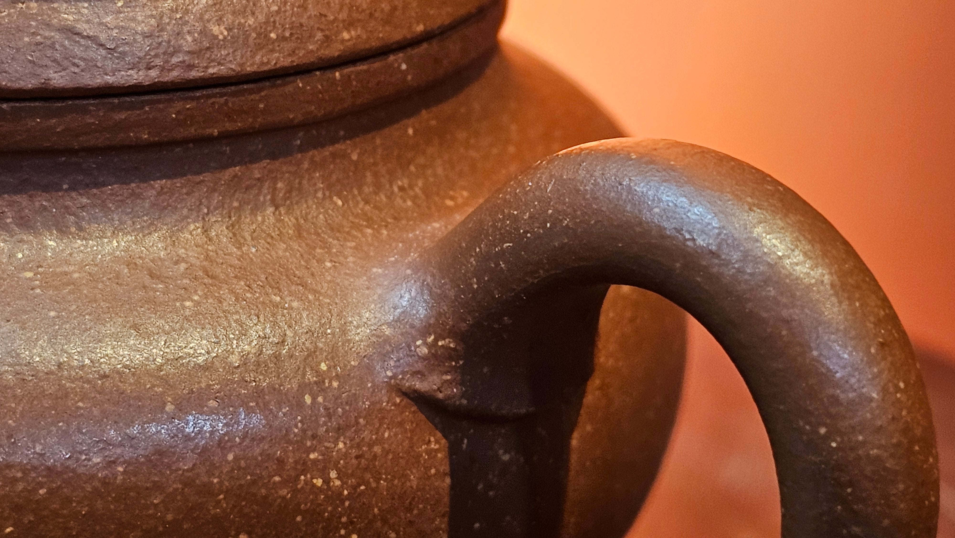 Song Jin Hu《颂金壶》, 151.4ml, Hong Jiang Po Ni 红降坡泥, by Craftsman Chen Gui Zhi 陈桂枝。(Red JiangPoNi rarer than Yellow JiangPoNi, XiaoMeiYao & ZhaoZhuang ZhuNi) ~ Congratulations!to Mr A.C.! 0130hrs 1st Nov 2025, Seattle! WA!