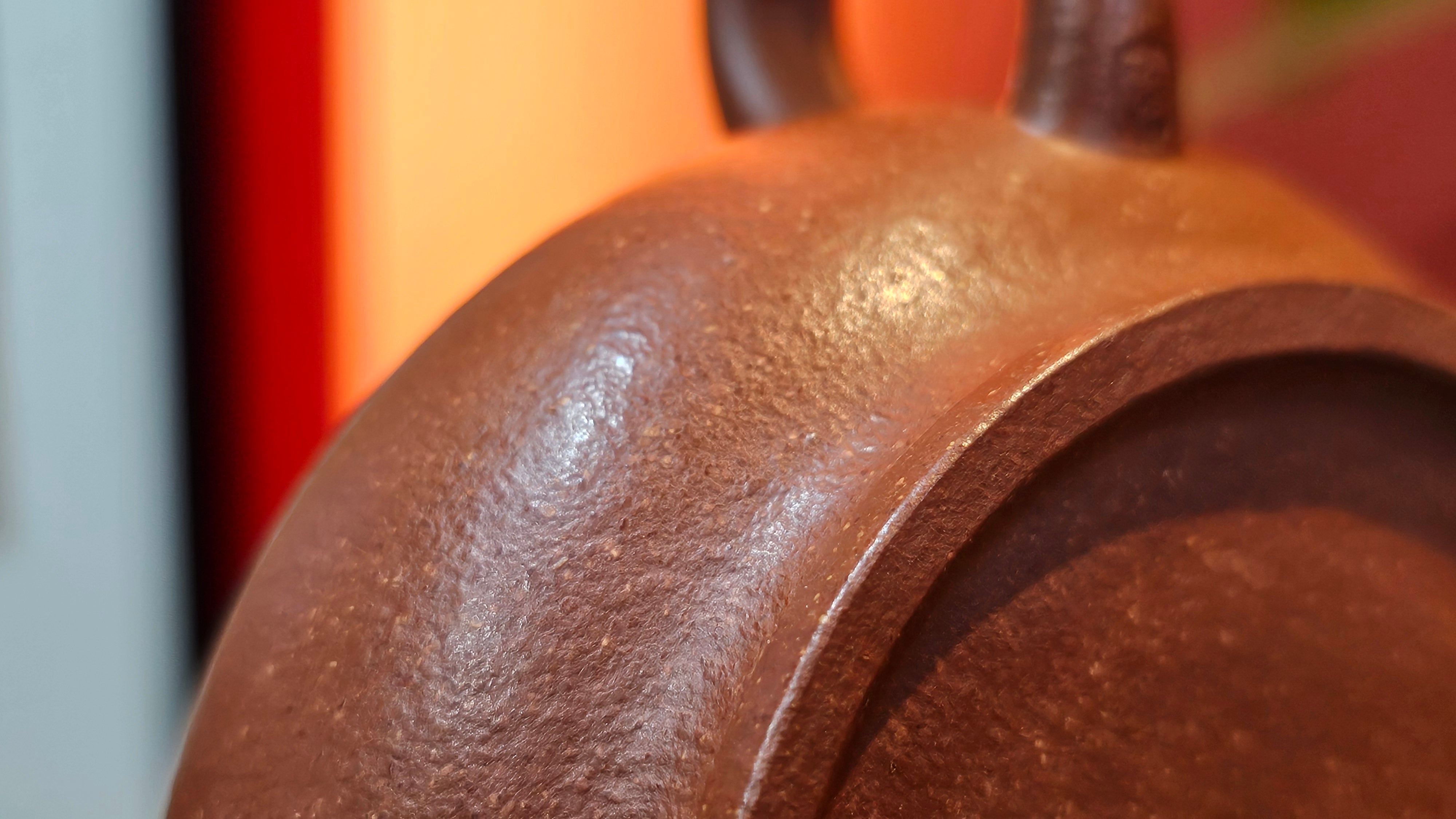 Song Jin Hu《颂金壶》, 151.4ml, Hong Jiang Po Ni 红降坡泥, by Craftsman Chen Gui Zhi 陈桂枝。(Red JiangPoNi rarer than Yellow JiangPoNi, XiaoMeiYao & ZhaoZhuang ZhuNi) ~ Congratulations!to Mr A.C.! 0130hrs 1st Nov 2025, Seattle! WA!