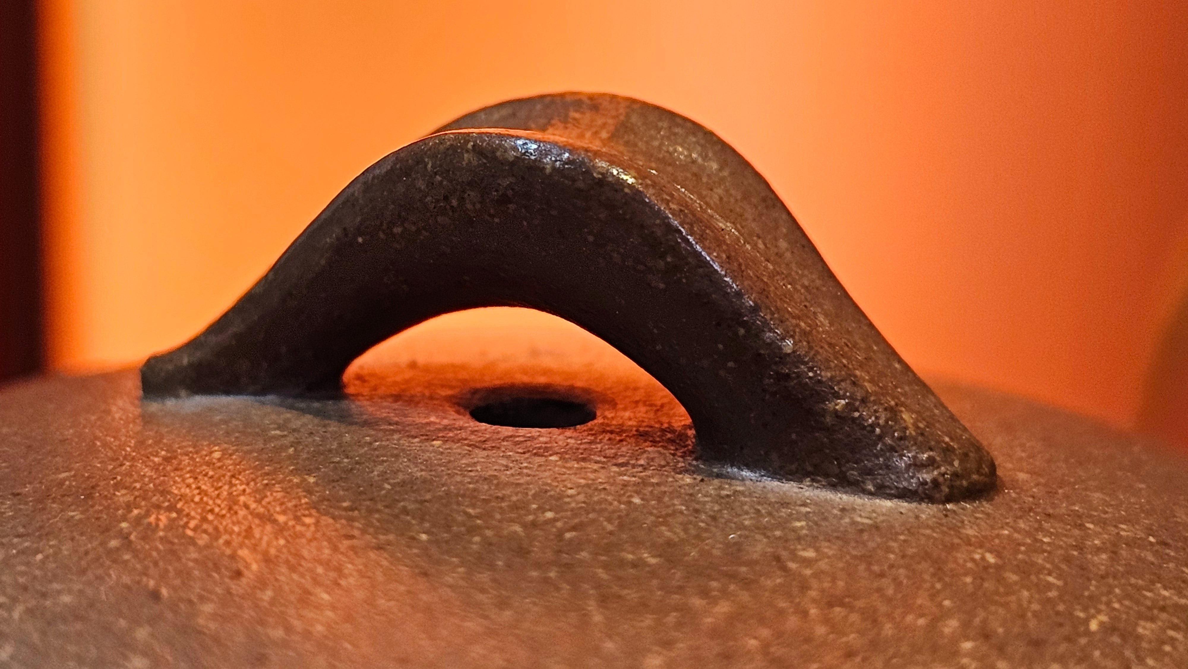 《一叶知秋》Yi Ye Zhi Qiu ~ "The Autumn Leaf", 166.5ml, Bao Shan Duan Ni 宝山段泥, by our Craftsman Zhang Huan 张欢, Bamboo and Calligraphy Engraving by Craftsman Yi Cheng 逸成 ~!Congratulations to Mr A.A.! 1006hrs 15th Oct 2025, Port Franks! Canada🇨🇦.