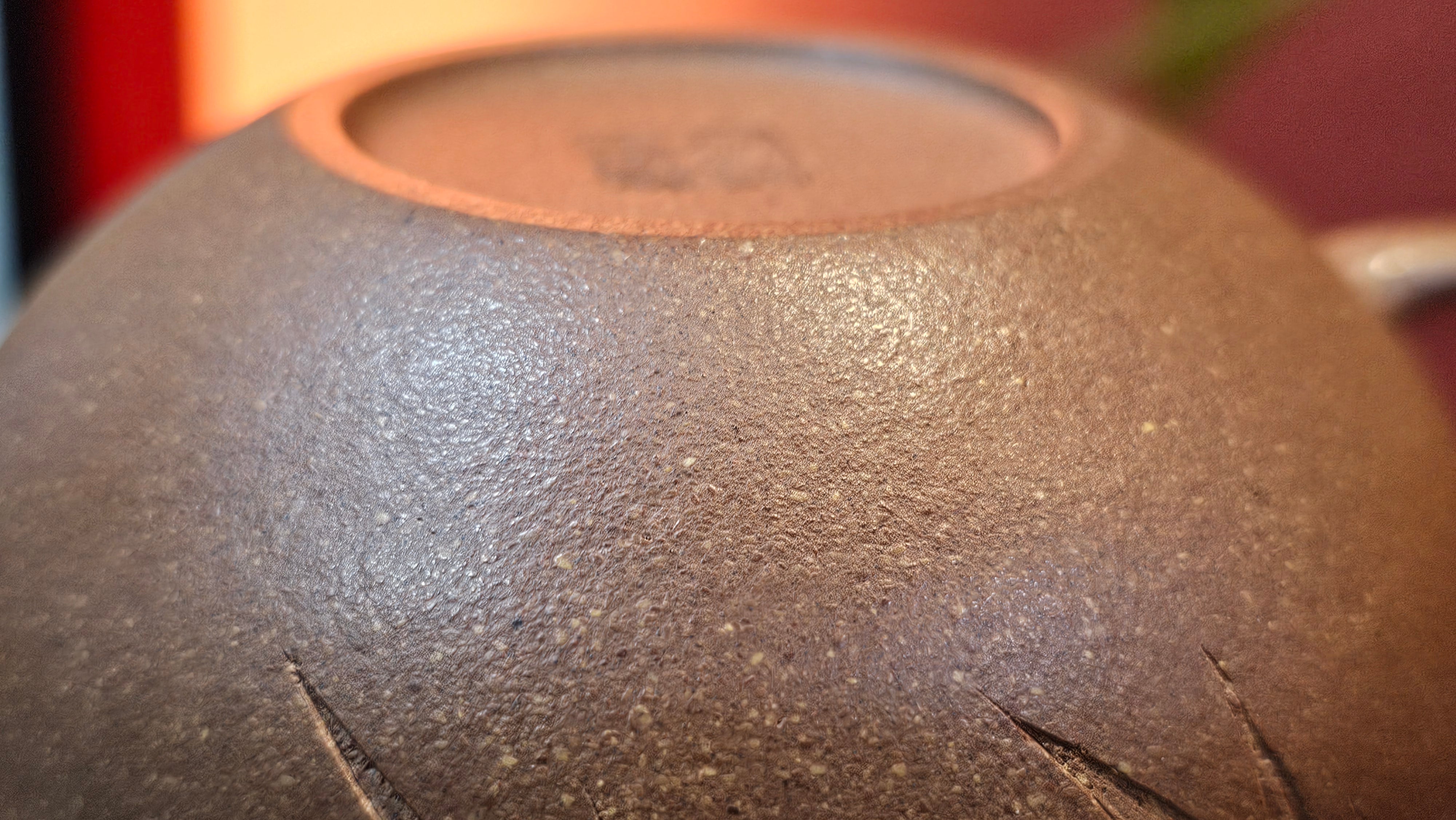 《一叶知秋》Yi Ye Zhi Qiu ~ "The Autumn Leaf", 166.5ml, Bao Shan Duan Ni 宝山段泥, by our Craftsman Zhang Huan 张欢, Bamboo and Calligraphy Engraving by Craftsman Yi Cheng 逸成 ~!Congratulations to Mr A.A.! 1006hrs 15th Oct 2025, Port Franks! Canada🇨🇦.