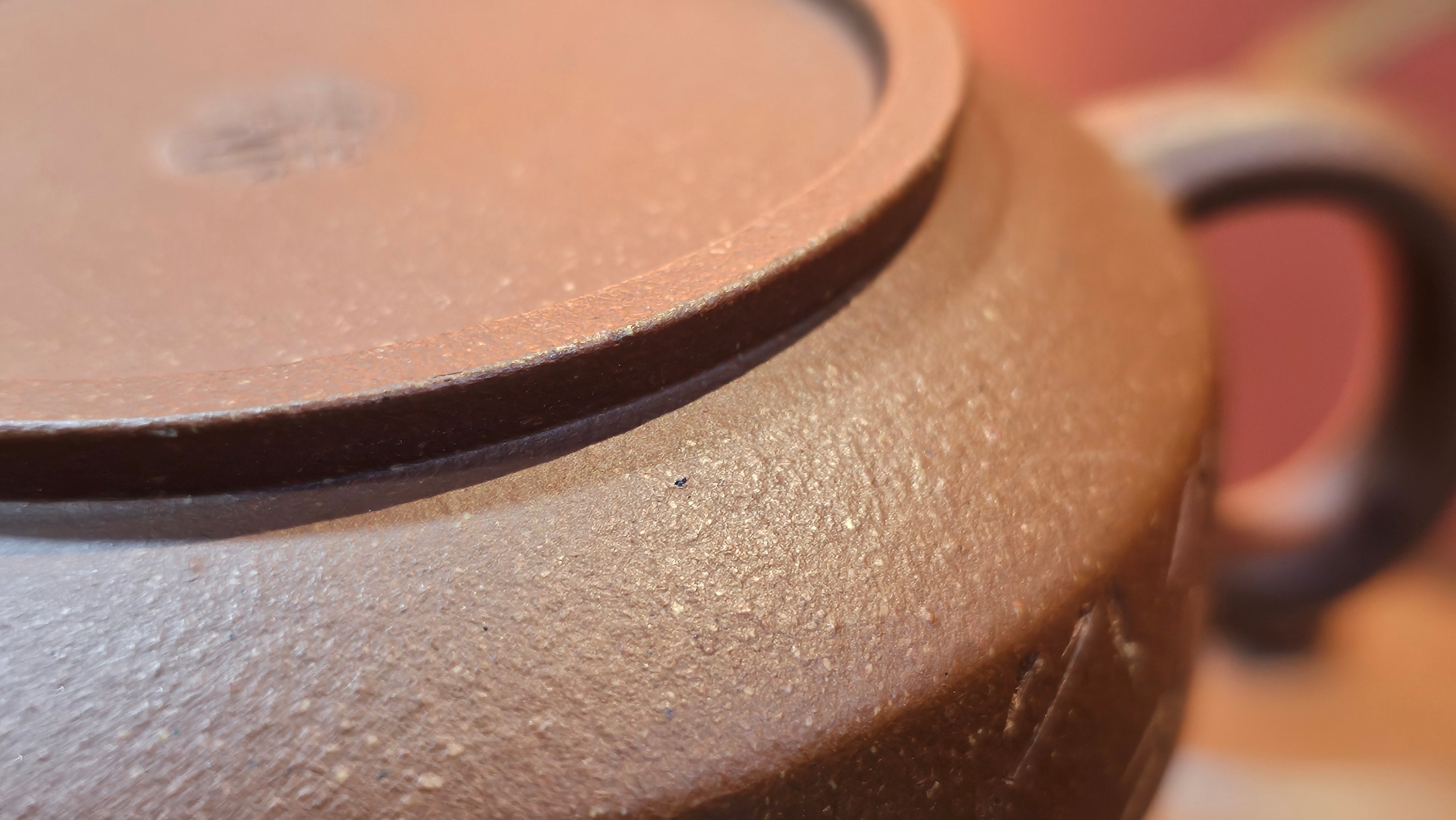 Zhou Pan《周盘》, 167.1ml, Hong Jiang Po Ni 红降坡泥, by Craftsman Zhu Shu 朱舒!~Engraving of Bamboos and Verse by Craftsman Mu Shan 牧山 ~!Congratulations to Mr B.A.! 0940hrs 29th Oct 2025, London,🏴󠁧󠁢󠁥󠁮󠁧󠁿U.K.!