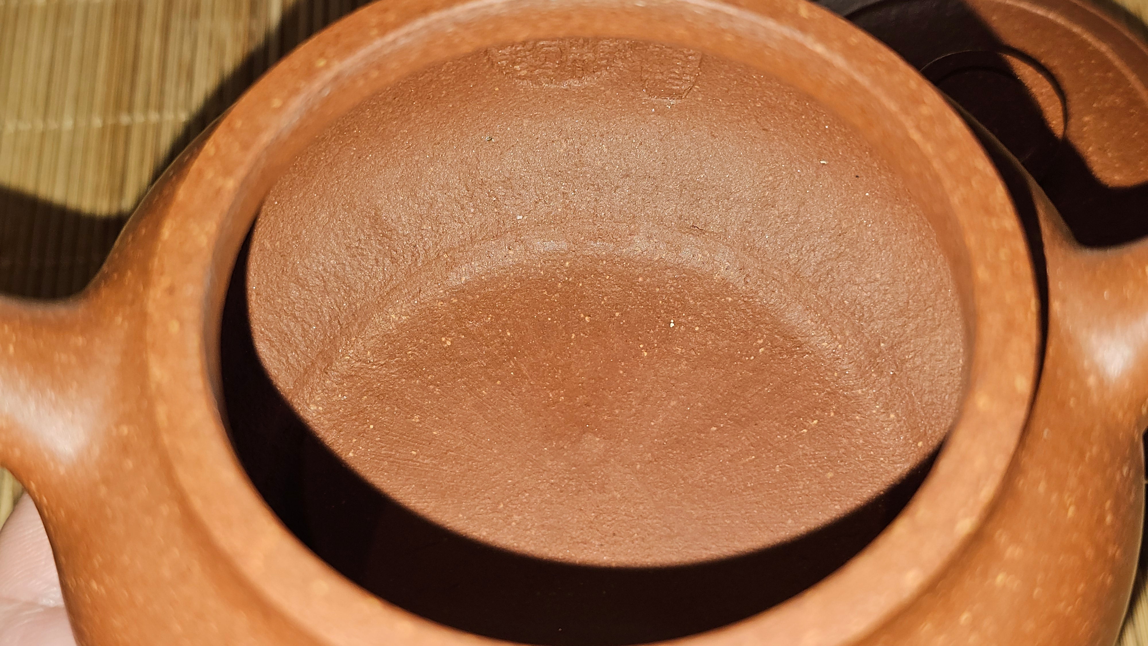 Song Jin Hu《颂金壶》, 151.4ml, Hong Jiang Po Ni 红降坡泥, by Craftsman Chen Gui Zhi 陈桂枝。(Red JiangPoNi rarer than Yellow JiangPoNi, XiaoMeiYao & ZhaoZhuang ZhuNi) ~ Congratulations!to Mr A.C.! 0130hrs 1st Nov 2025, Seattle! WA!