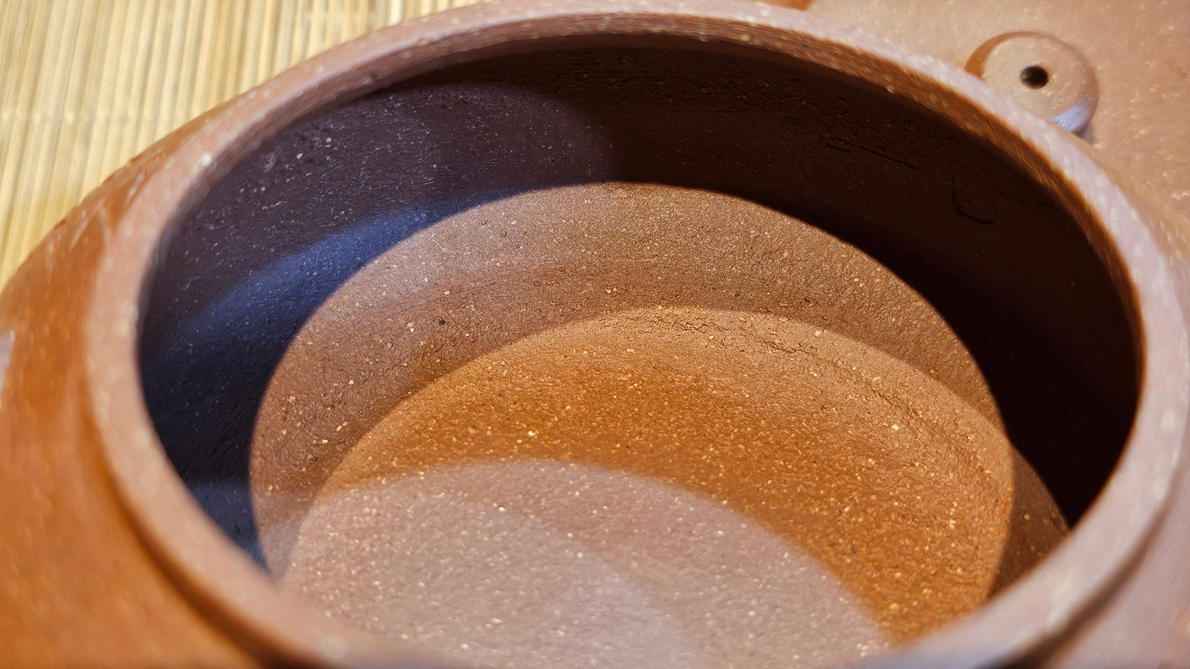 Zhou Pan《周盘》, 167.1ml, Hong Jiang Po Ni 红降坡泥, by Craftsman Zhu Shu 朱舒!~Engraving of Bamboos and Verse by Craftsman Mu Shan 牧山 ~!Congratulations to Mr B.A.! 0940hrs 29th Oct 2025, London,🏴󠁧󠁢󠁥󠁮󠁧󠁿U.K.!