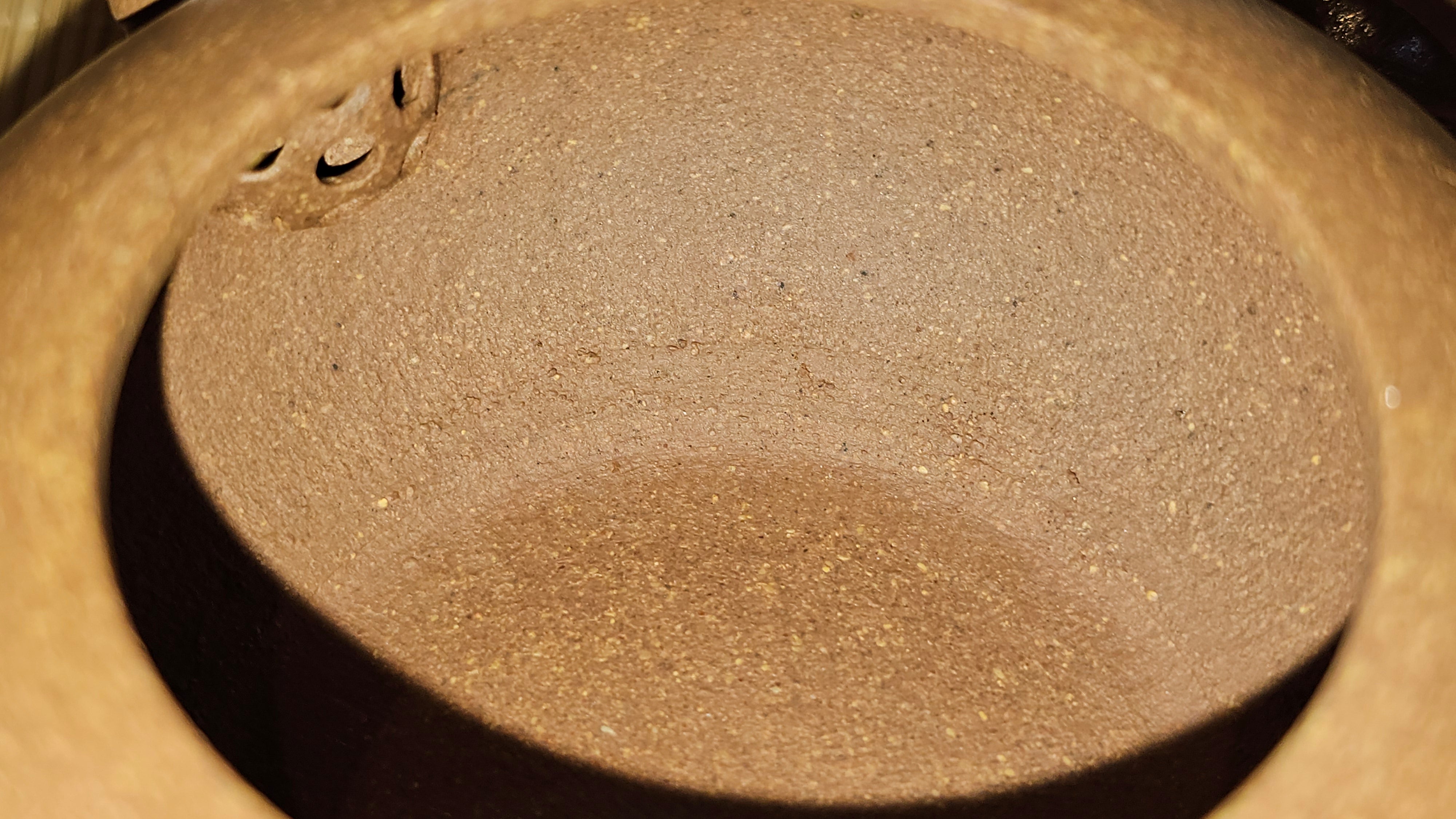 《一叶知秋》Yi Ye Zhi Qiu ~ "The Autumn Leaf", 166.5ml, Bao Shan Duan Ni 宝山段泥, by our Craftsman Zhang Huan 张欢, Bamboo and Calligraphy Engraving by Craftsman Yi Cheng 逸成 ~!Congratulations to Mr A.A.! 1006hrs 15th Oct 2025, Port Franks! Canada🇨🇦.