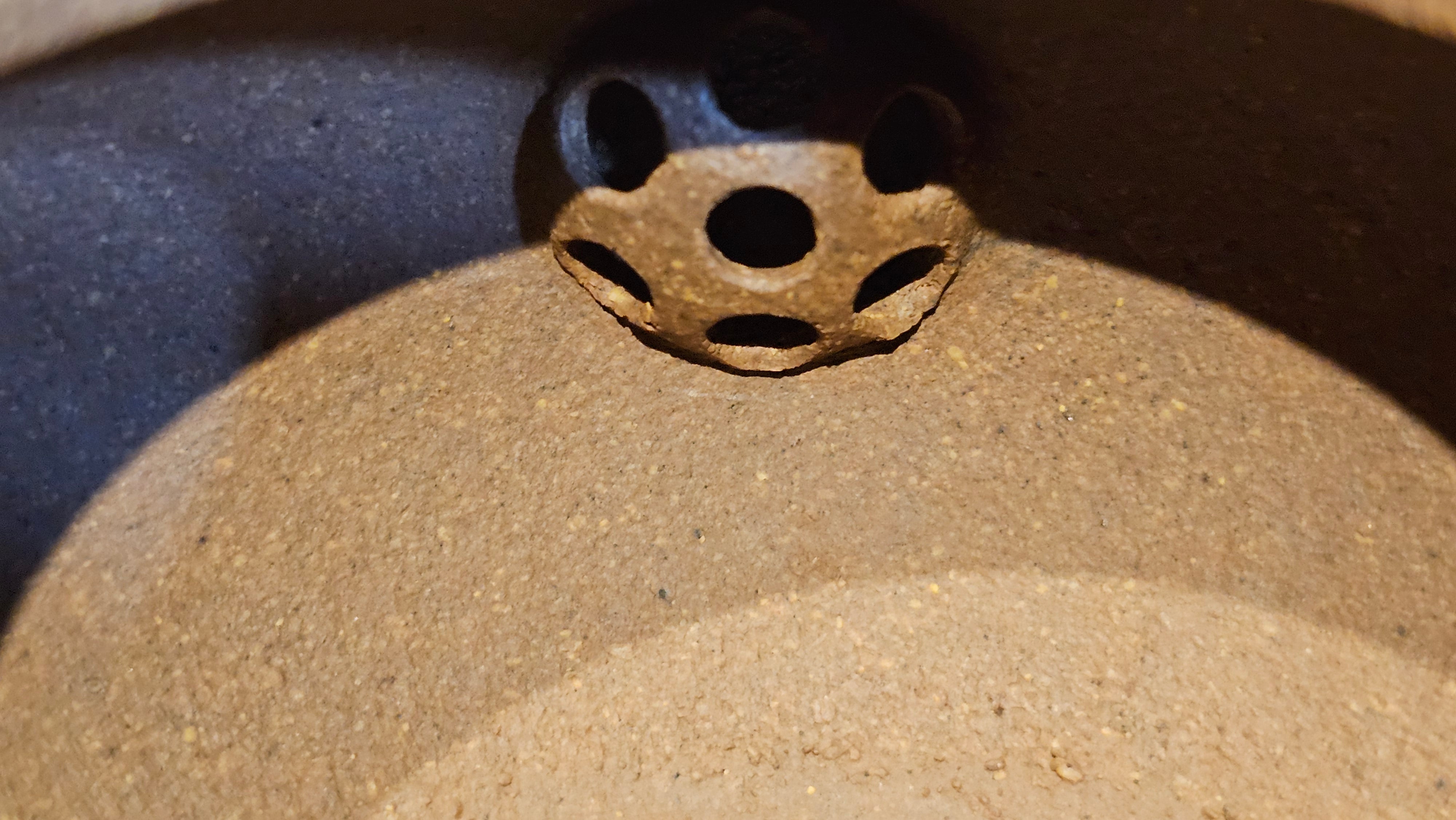 《一叶知秋》Yi Ye Zhi Qiu ~ "The Autumn Leaf", 166.5ml, Bao Shan Duan Ni 宝山段泥, by our Craftsman Zhang Huan 张欢, Bamboo and Calligraphy Engraving by Craftsman Yi Cheng 逸成 ~!Congratulations to Mr A.A.! 1006hrs 15th Oct 2025, Port Franks! Canada🇨🇦.