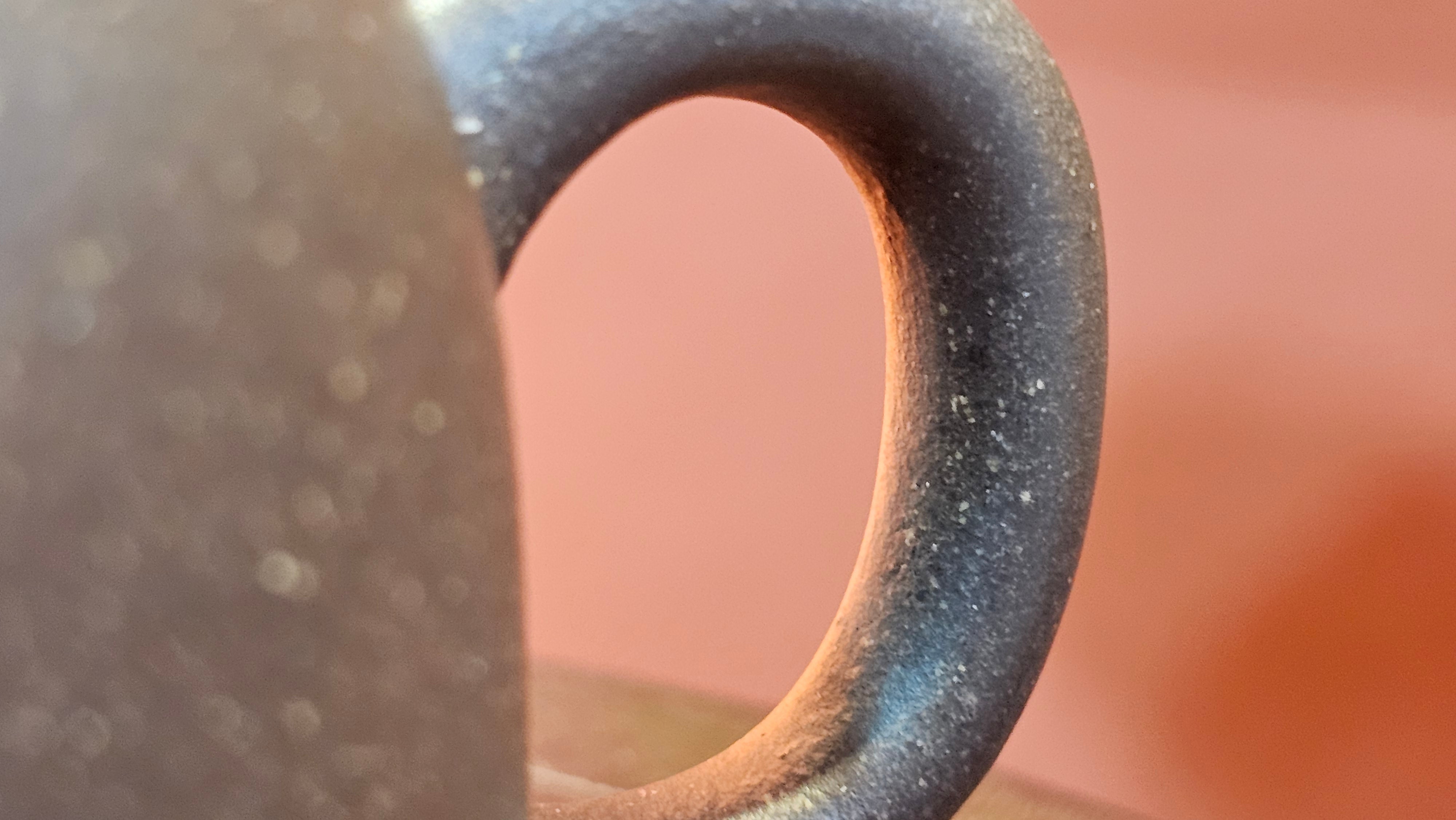 Niu Gai Jing Lan《牛盖井栏》, 165.1ml, Hei Zi Ni 黑紫泥, with Chinese Bronze Age Patterns~Engraving Art 青铜器纹样~刻绘, by our Craftsman Zhang Huan 张欢 ~ Congratulations!to Mr R.D.K., 0831hrs 15th Oct 2025, Montréal! Canada🇨🇦.