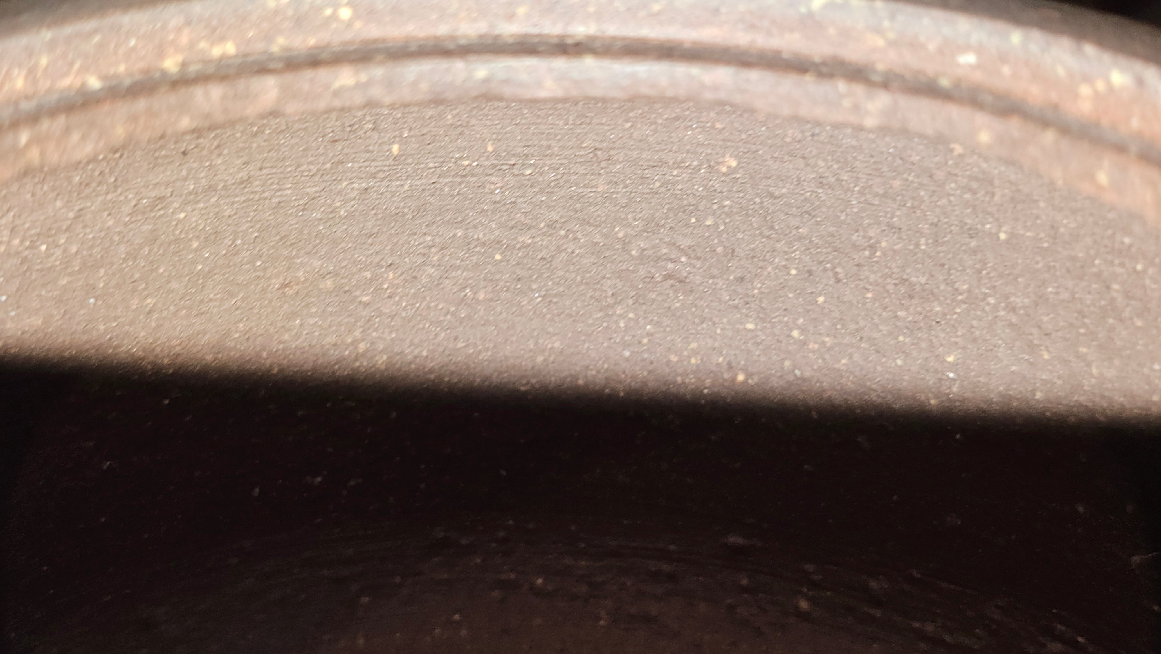 Niu Gai Jing Lan《牛盖井栏》, 165.1ml, Hei Zi Ni 黑紫泥, with Chinese Bronze Age Patterns~Engraving Art 青铜器纹样~刻绘, by our Craftsman Zhang Huan 张欢 ~ Congratulations!to Mr R.D.K., 0831hrs 15th Oct 2025, Montréal! Canada🇨🇦.