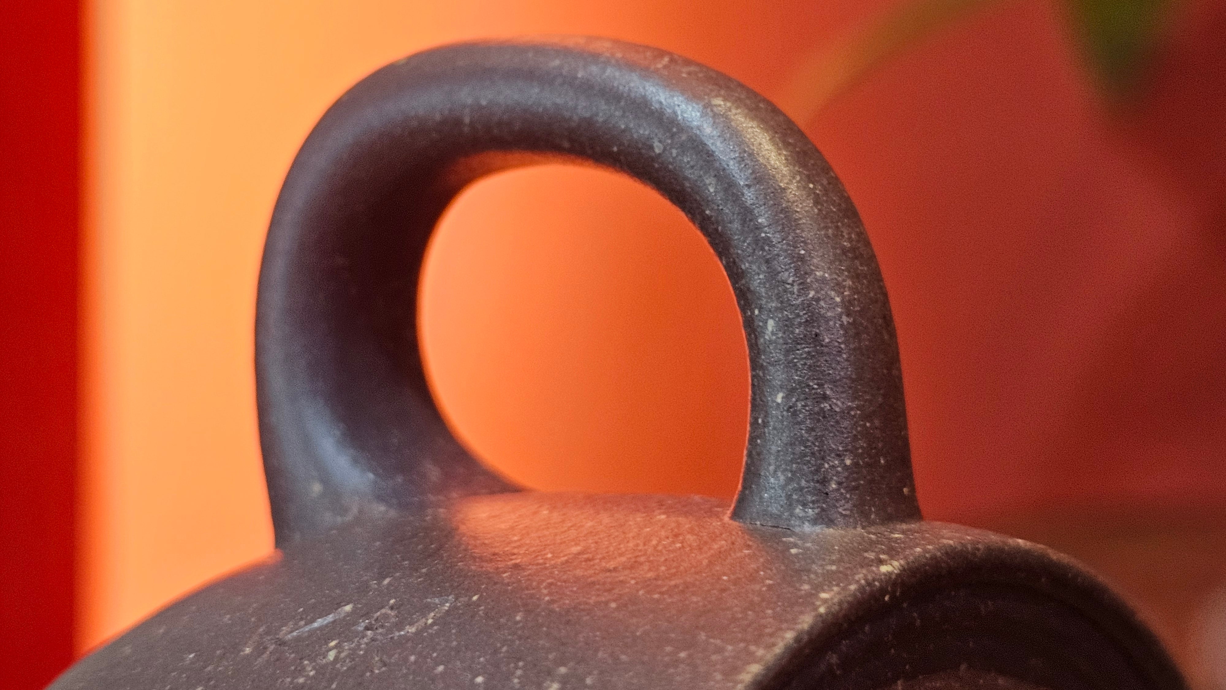 Niu Gai Jing Lan《牛盖井栏》, 159.5ml, Hei Zi Ni 黑紫泥, with Chinese Bronze Age Patterns~Engraving Art 青铜器纹样~刻绘, by our Craftsman Zhang Huan 张欢 ~!Congratulations to Ms C.W.! 1156hrs 17th Oct 2025, Sunnyvale! CA.