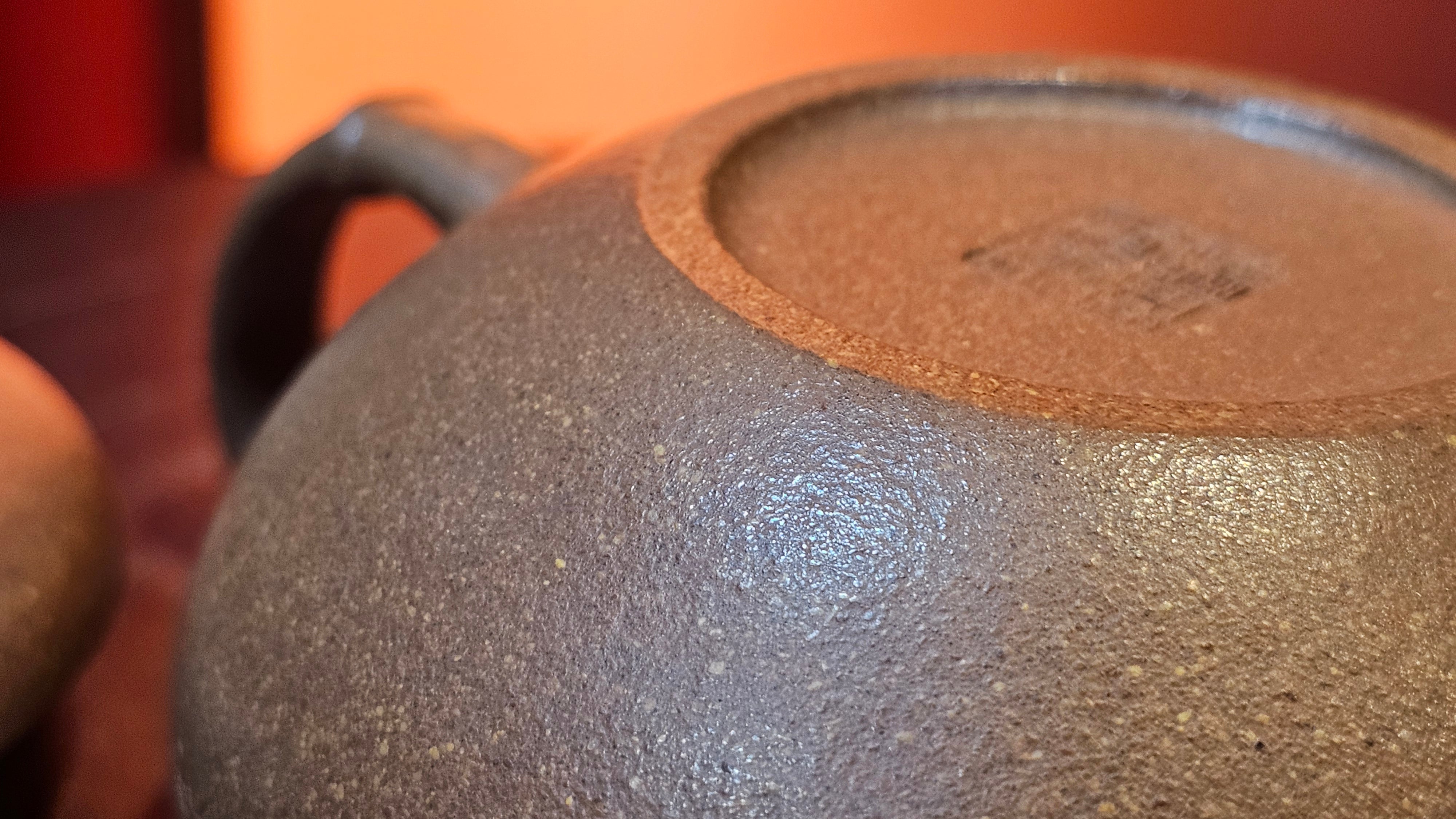 《一叶知秋》Yi Ye Zhi Qiu ~ "The Autumn Leaf", 167.7ml, Bao Shan Duan Ni 宝山段泥, by our Craftsman Zhang Huan 张欢, Bamboo and Calligraphy Engraving by Craftsman Yi Cheng 逸成 ~!Congratulations to!Ms N.C.! 0903hrs 18th Oct 2025, Los Baños, Philippines🇵🇭!