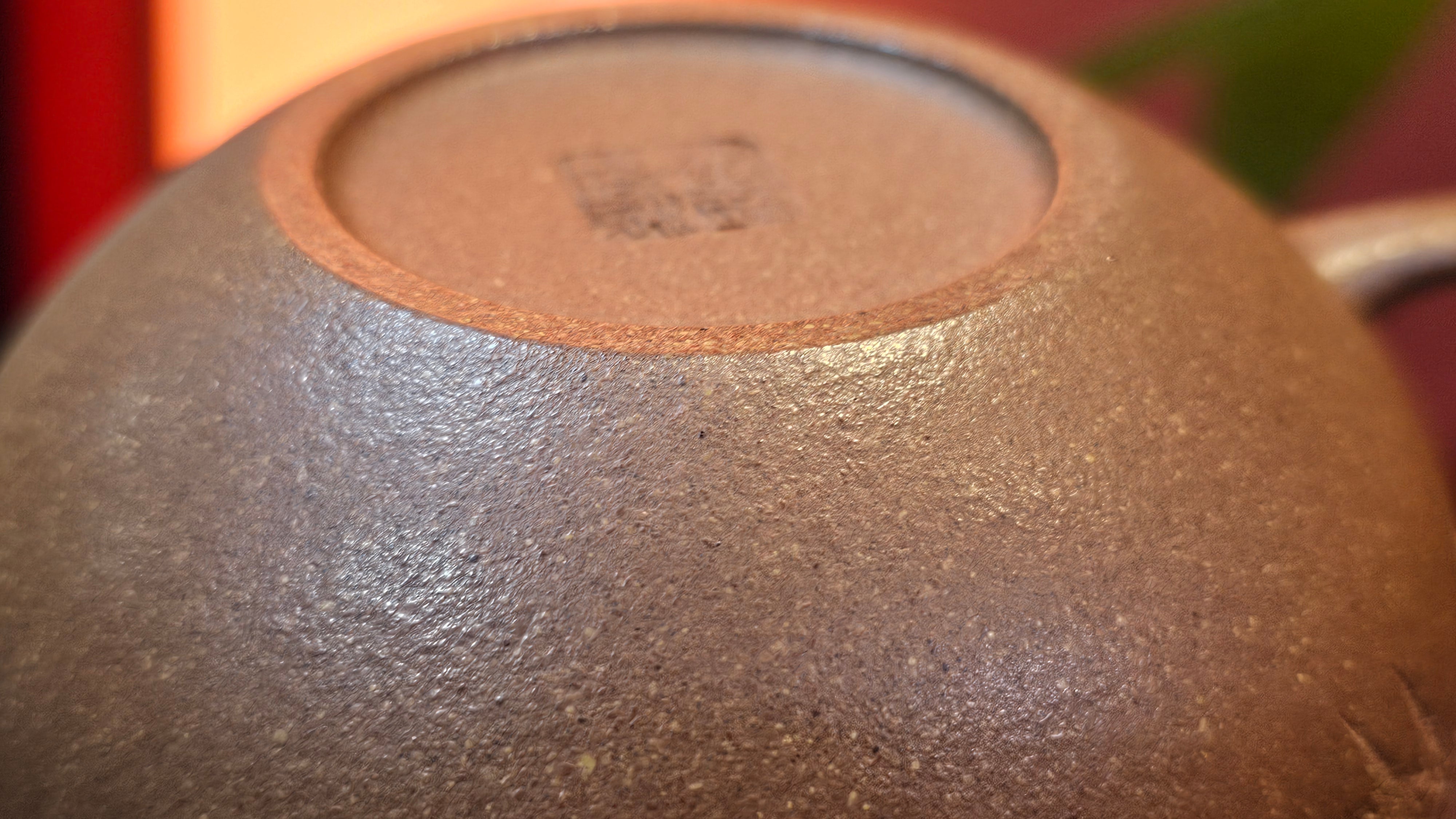 《一叶知秋》Yi Ye Zhi Qiu ~ "The Autumn Leaf", 167.7ml, Bao Shan Duan Ni 宝山段泥, by our Craftsman Zhang Huan 张欢, Bamboo and Calligraphy Engraving by Craftsman Yi Cheng 逸成 ~!Congratulations to!Ms N.C.! 0903hrs 18th Oct 2025, Los Baños, Philippines🇵🇭!