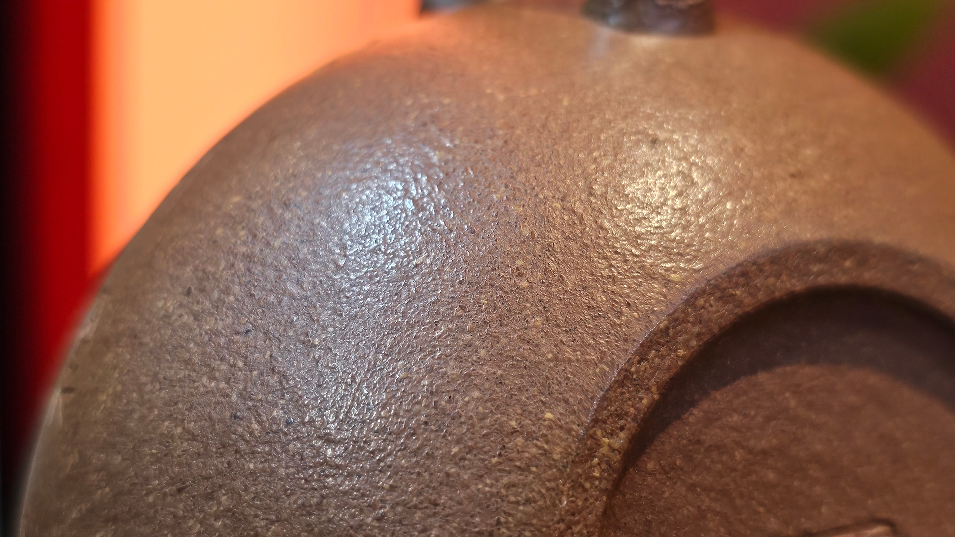 《一叶知秋》Yi Ye Zhi Qiu ~ "The Autumn Leaf", 167.7ml, Bao Shan Duan Ni 宝山段泥, by our Craftsman Zhang Huan 张欢, Bamboo and Calligraphy Engraving by Craftsman Yi Cheng 逸成 ~!Congratulations to!Ms N.C.! 0903hrs 18th Oct 2025, Los Baños, Philippines🇵🇭!