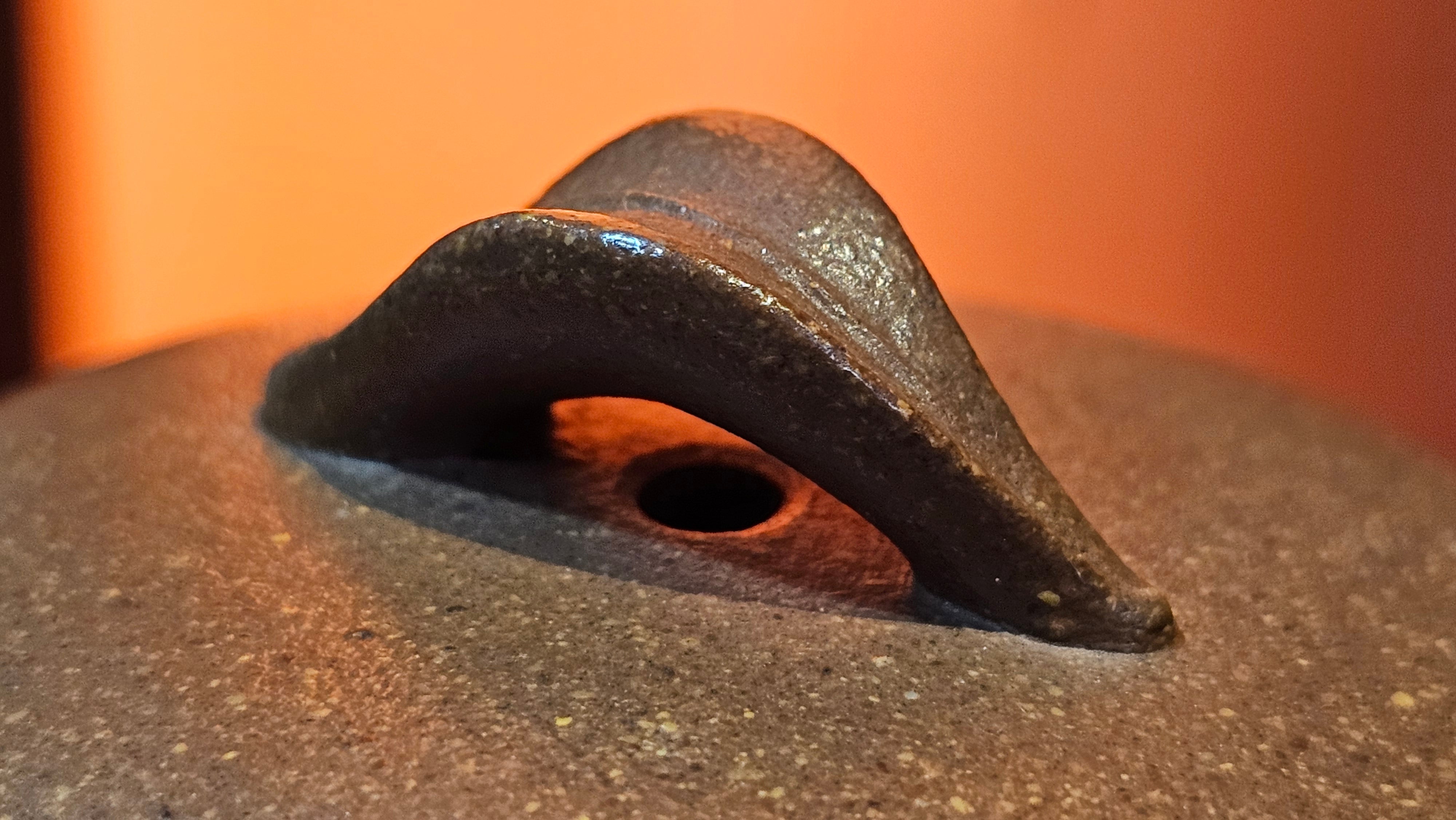 《一叶知秋》Yi Ye Zhi Qiu ~ "The Autumn Leaf", 167.7ml, Bao Shan Duan Ni 宝山段泥, by our Craftsman Zhang Huan 张欢, Bamboo and Calligraphy Engraving by Craftsman Yi Cheng 逸成 ~!Congratulations to!Ms N.C.! 0903hrs 18th Oct 2025, Los Baños, Philippines🇵🇭!