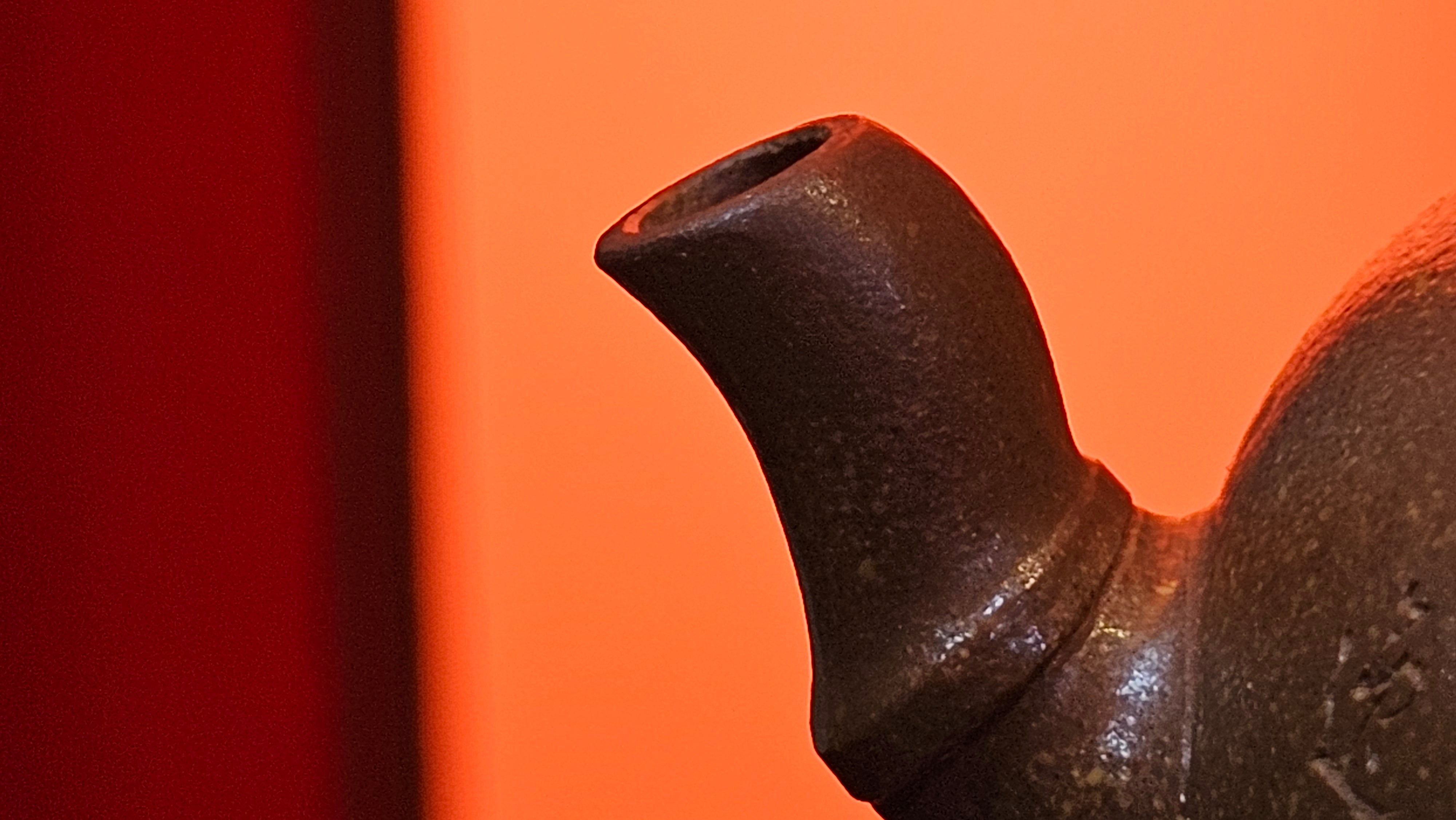 《一叶知秋》Yi Ye Zhi Qiu ~ "The Autumn Leaf", 167.7ml, Bao Shan Duan Ni 宝山段泥, by our Craftsman Zhang Huan 张欢, Bamboo and Calligraphy Engraving by Craftsman Yi Cheng 逸成 ~!Congratulations to!Ms N.C.! 0903hrs 18th Oct 2025, Los Baños, Philippines🇵🇭!