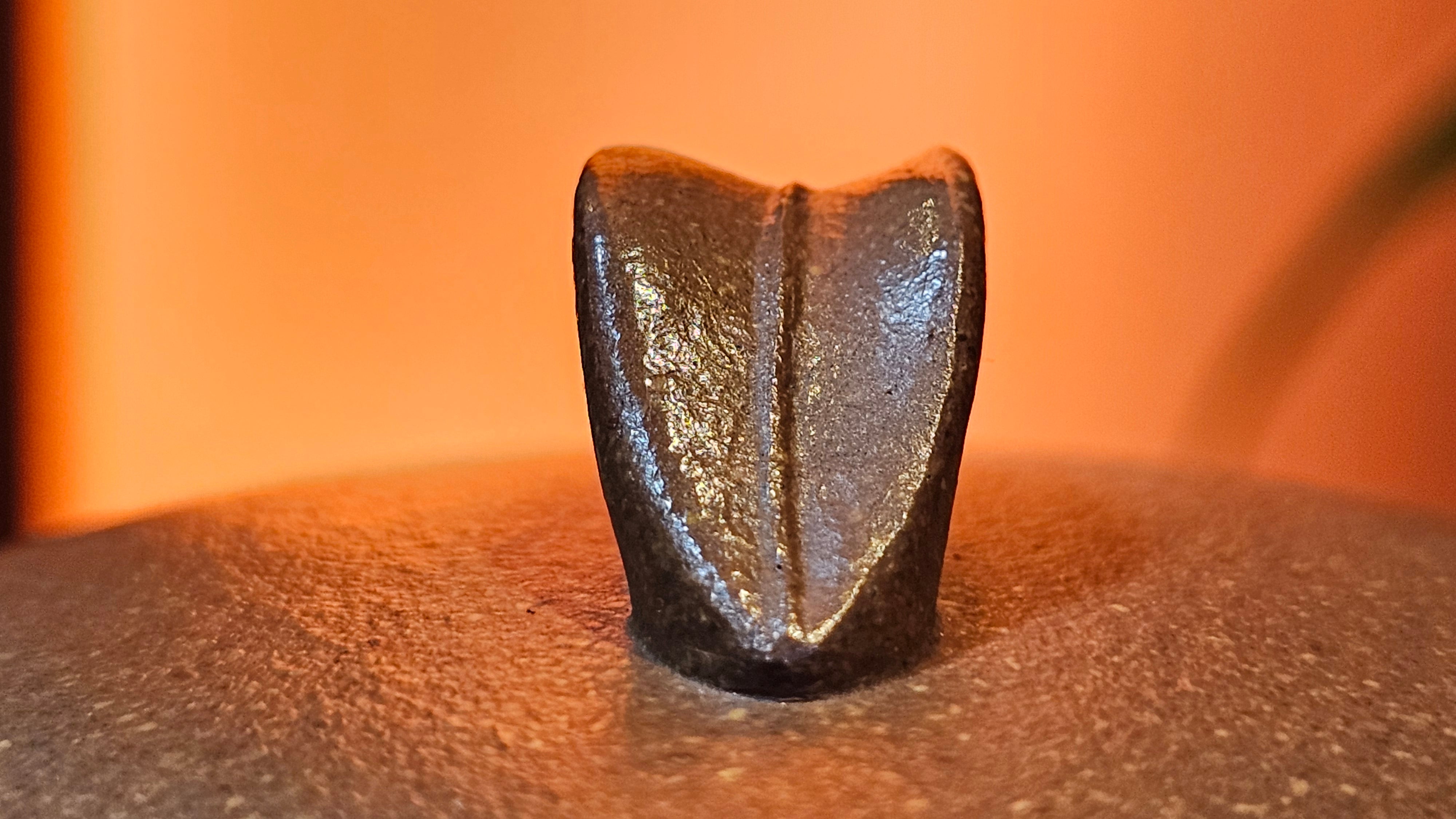 《一叶知秋》Yi Ye Zhi Qiu ~ "The Autumn Leaf", 167.7ml, Bao Shan Duan Ni 宝山段泥, by our Craftsman Zhang Huan 张欢, Bamboo and Calligraphy Engraving by Craftsman Yi Cheng 逸成 ~!Congratulations to!Ms N.C.! 0903hrs 18th Oct 2025, Los Baños, Philippines🇵🇭!