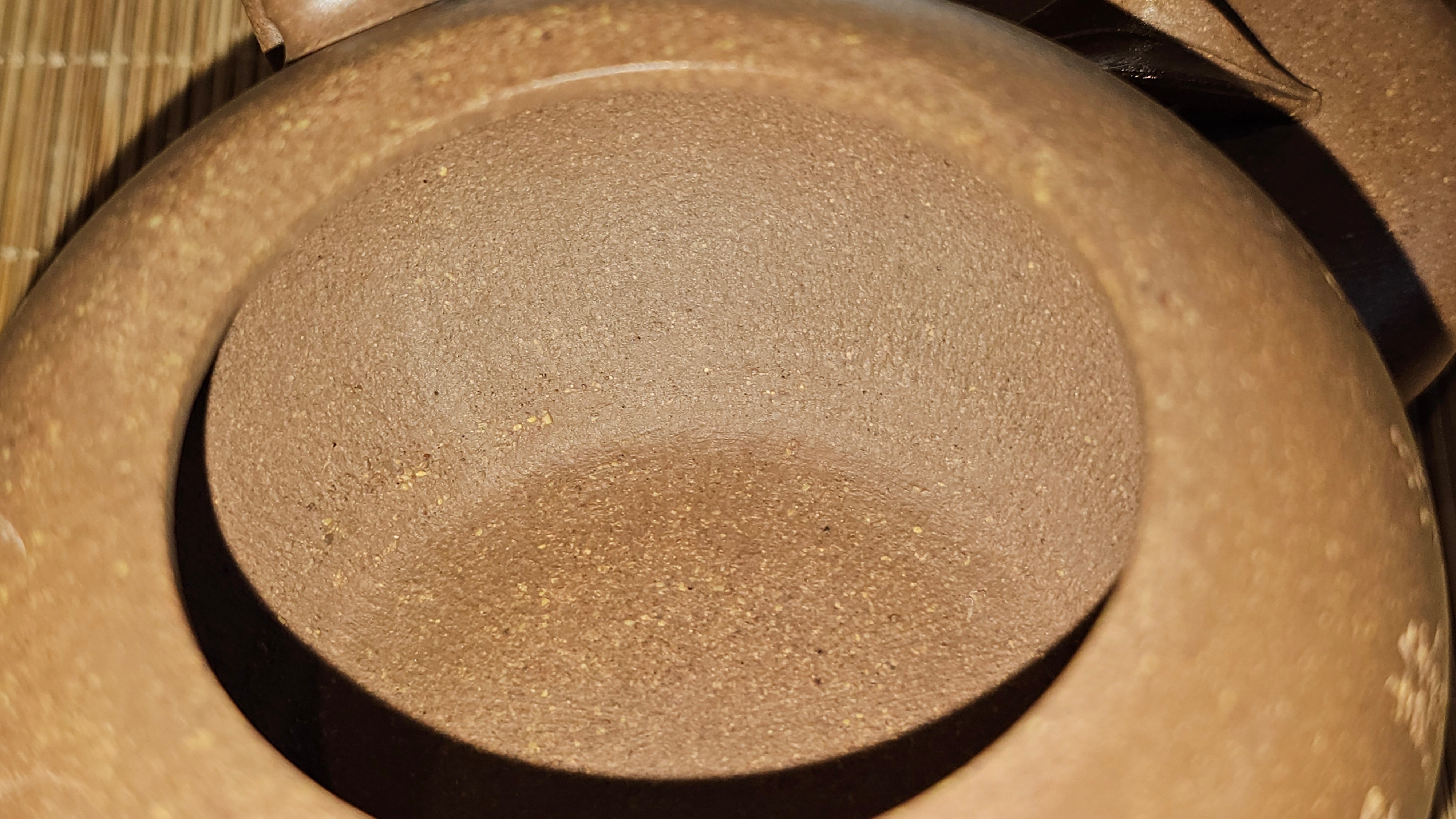 《一叶知秋》Yi Ye Zhi Qiu ~ "The Autumn Leaf", 167.7ml, Bao Shan Duan Ni 宝山段泥, by our Craftsman Zhang Huan 张欢, Bamboo and Calligraphy Engraving by Craftsman Yi Cheng 逸成 ~!Congratulations to!Ms N.C.! 0903hrs 18th Oct 2025, Los Baños, Philippines🇵🇭!