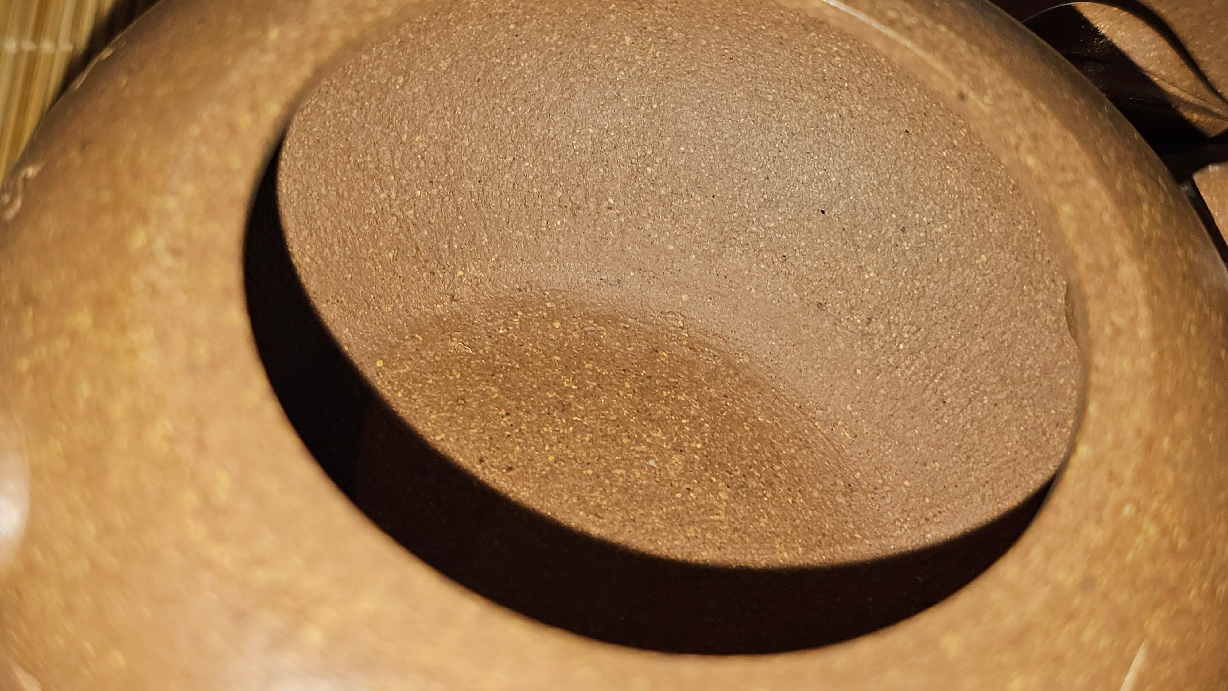 《一叶知秋》Yi Ye Zhi Qiu ~ "The Autumn Leaf", 167.7ml, Bao Shan Duan Ni 宝山段泥, by our Craftsman Zhang Huan 张欢, Bamboo and Calligraphy Engraving by Craftsman Yi Cheng 逸成 ~!Congratulations to!Ms N.C.! 0903hrs 18th Oct 2025, Los Baños, Philippines🇵🇭!