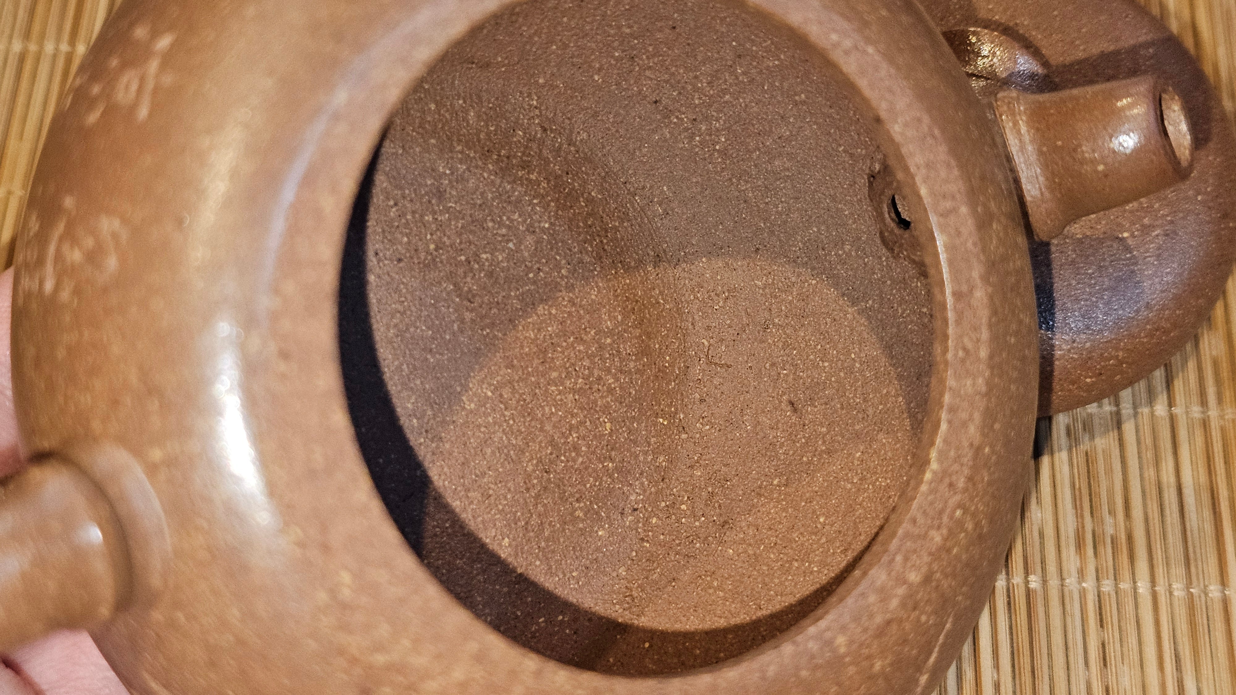 《一叶知秋》Yi Ye Zhi Qiu ~ "The Autumn Leaf", 167.7ml, Bao Shan Duan Ni 宝山段泥, by our Craftsman Zhang Huan 张欢, Bamboo and Calligraphy Engraving by Craftsman Yi Cheng 逸成 ~!Congratulations to!Ms N.C.! 0903hrs 18th Oct 2025, Los Baños, Philippines🇵🇭!