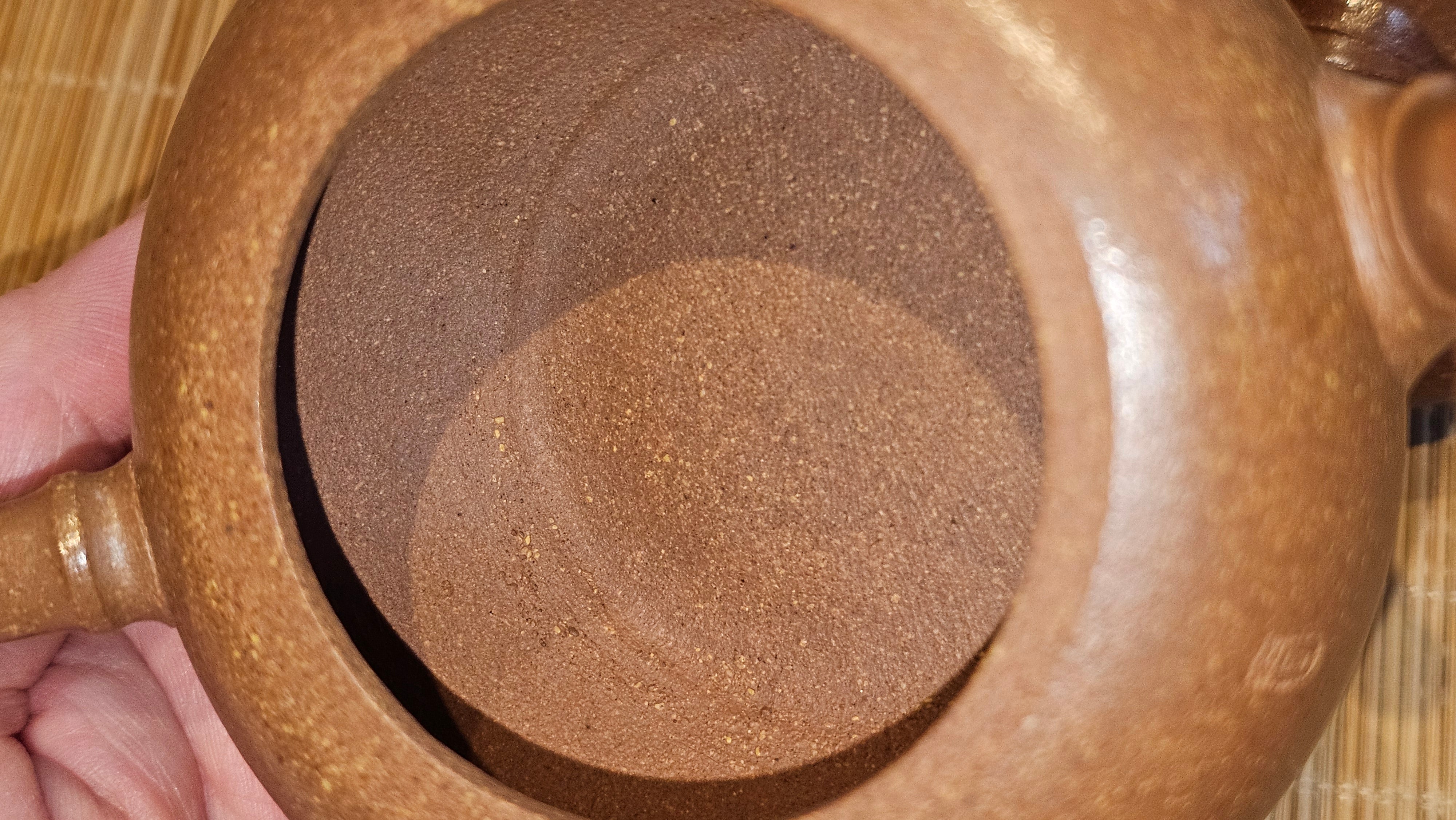 《一叶知秋》Yi Ye Zhi Qiu ~ "The Autumn Leaf", 167.7ml, Bao Shan Duan Ni 宝山段泥, by our Craftsman Zhang Huan 张欢, Bamboo and Calligraphy Engraving by Craftsman Yi Cheng 逸成 ~!Congratulations to!Ms N.C.! 0903hrs 18th Oct 2025, Los Baños, Philippines🇵🇭!