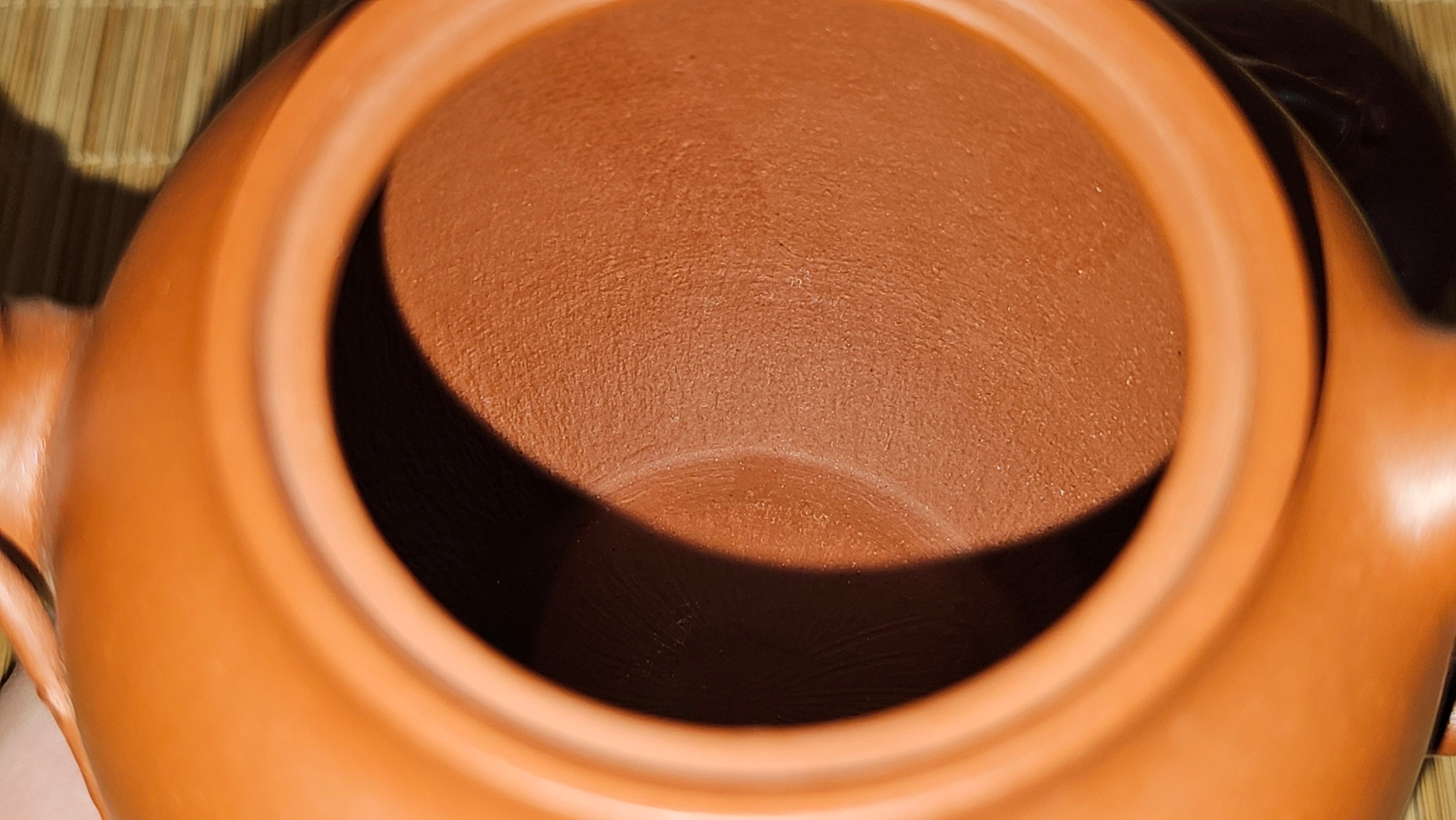 《高风亮节》"Gao Feng Liang Jie",  226.0ml, Ornate 花器! ~ Xiao Mei Yao Zhu Ni 小煤窑朱泥,  by Craftsman Shi Yun 石芸 ~!Congratulations to Mr L.C.! 0217hrs 5th Nov 2025, Taylors! SC!