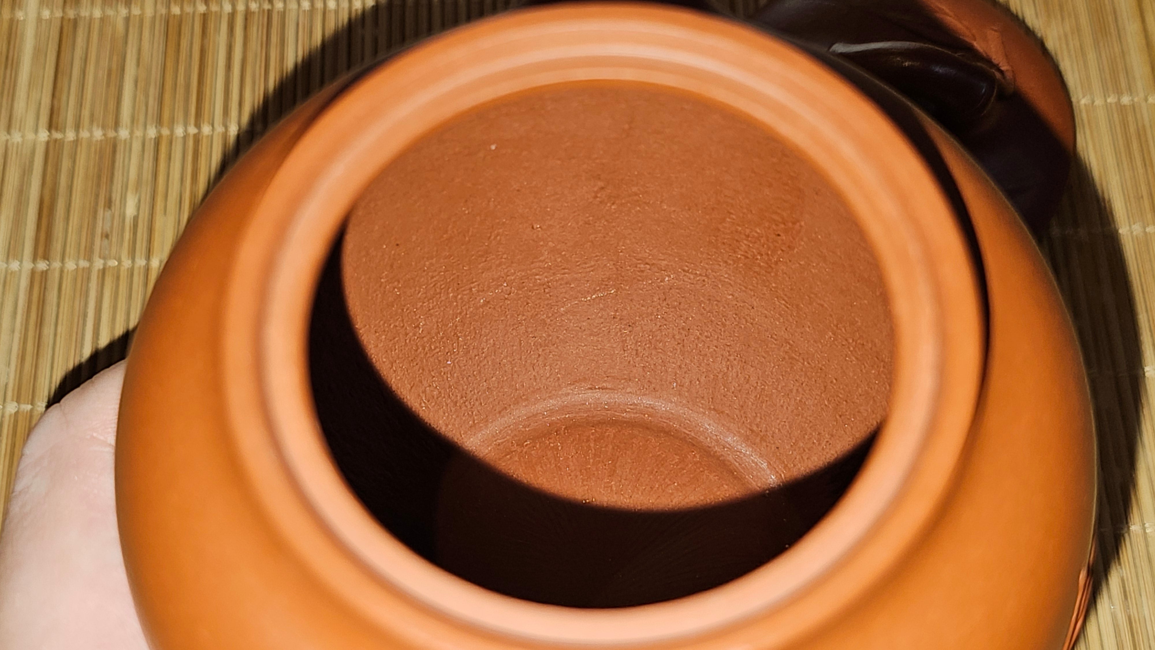 《高风亮节》"Gao Feng Liang Jie",  226.0ml, Ornate 花器! ~ Xiao Mei Yao Zhu Ni 小煤窑朱泥,  by Craftsman Shi Yun 石芸 ~!Congratulations to Mr L.C.! 0217hrs 5th Nov 2025, Taylors! SC!