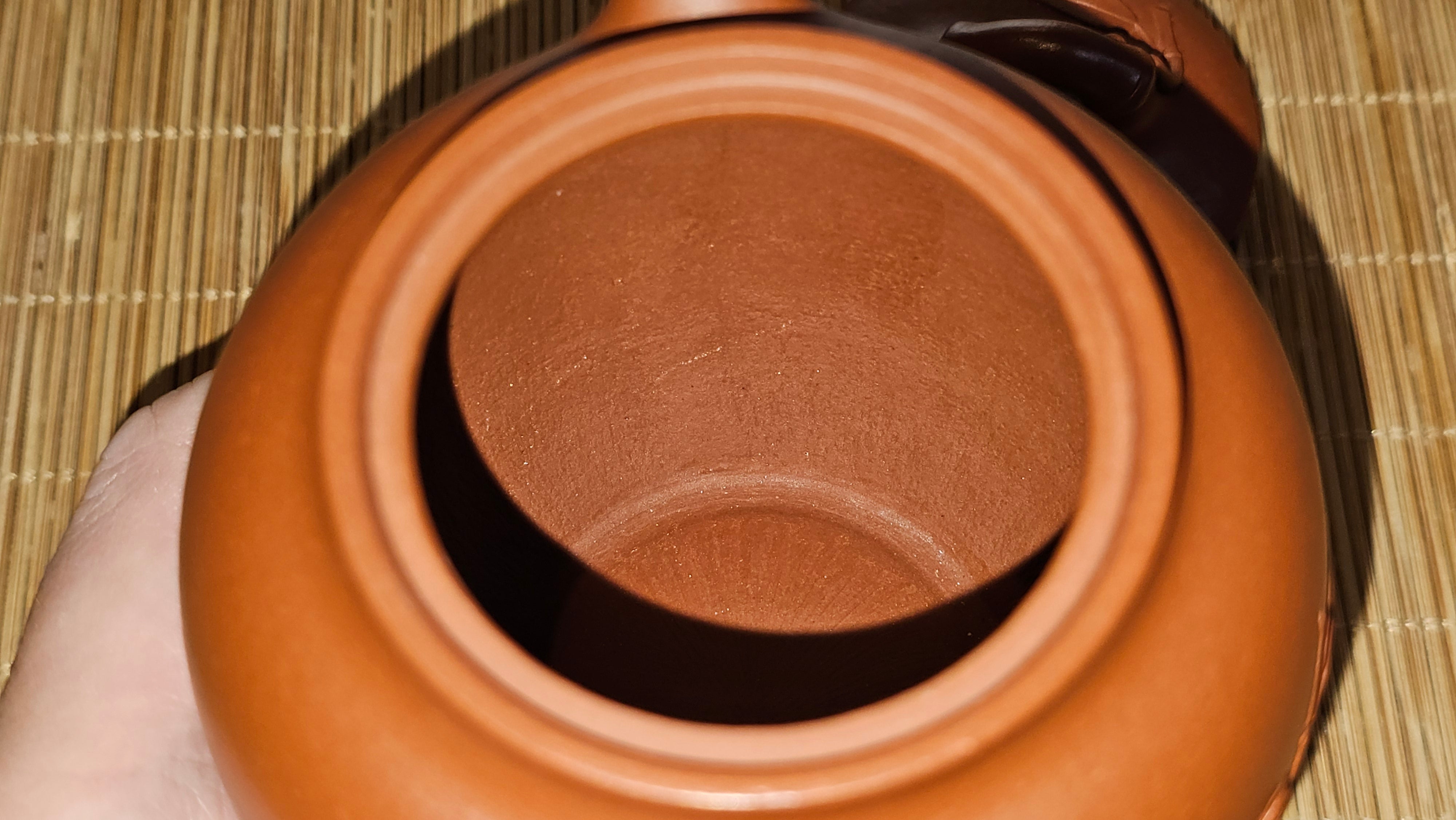 《高风亮节》"Gao Feng Liang Jie",  226.0ml, Ornate 花器! ~ Xiao Mei Yao Zhu Ni 小煤窑朱泥,  by Craftsman Shi Yun 石芸 ~!Congratulations to Mr L.C.! 0217hrs 5th Nov 2025, Taylors! SC!