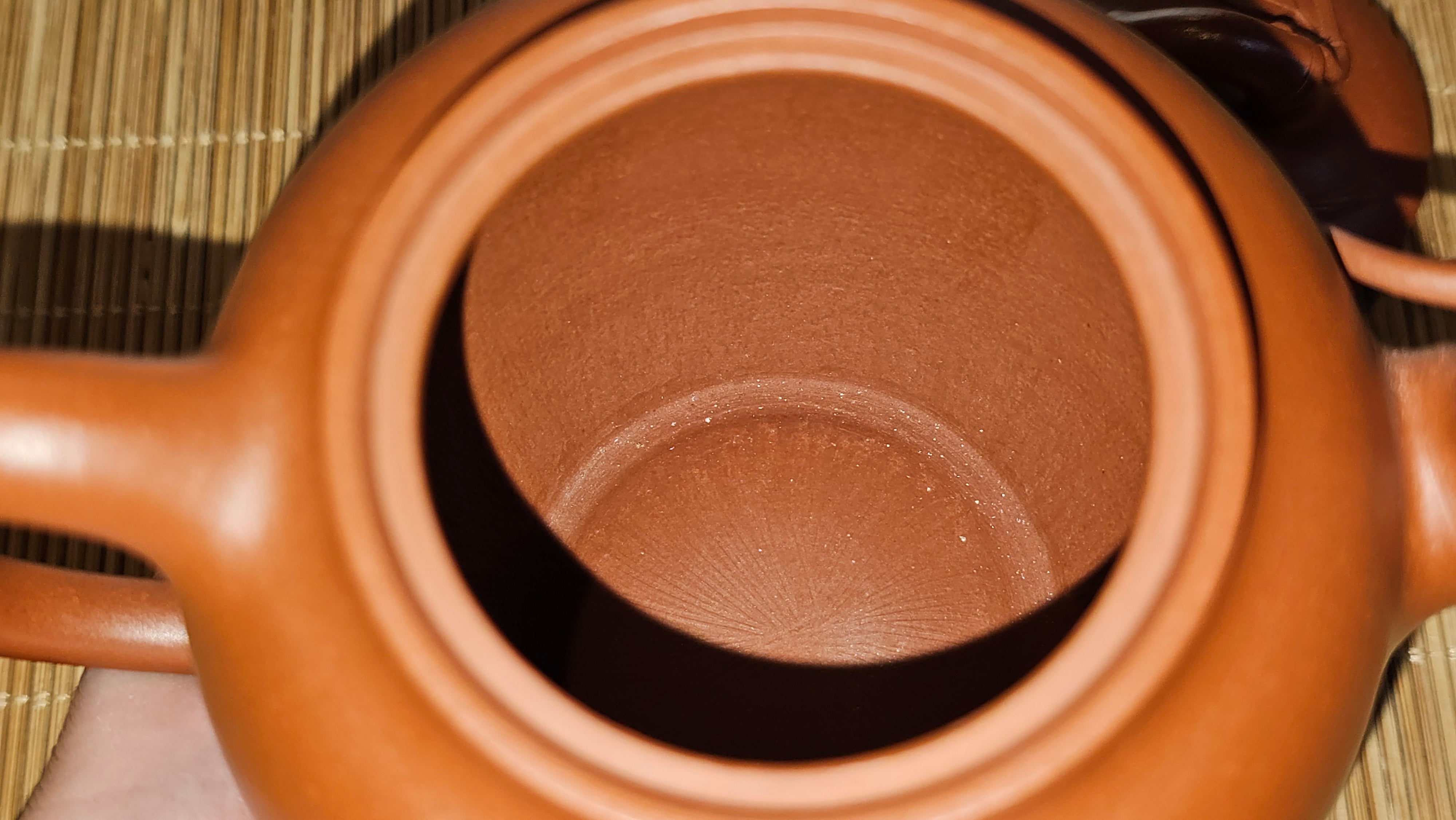 《高风亮节》"Gao Feng Liang Jie",  226.0ml, Ornate 花器! ~ Xiao Mei Yao Zhu Ni 小煤窑朱泥,  by Craftsman Shi Yun 石芸 ~!Congratulations to Mr L.C.! 0217hrs 5th Nov 2025, Taylors! SC!