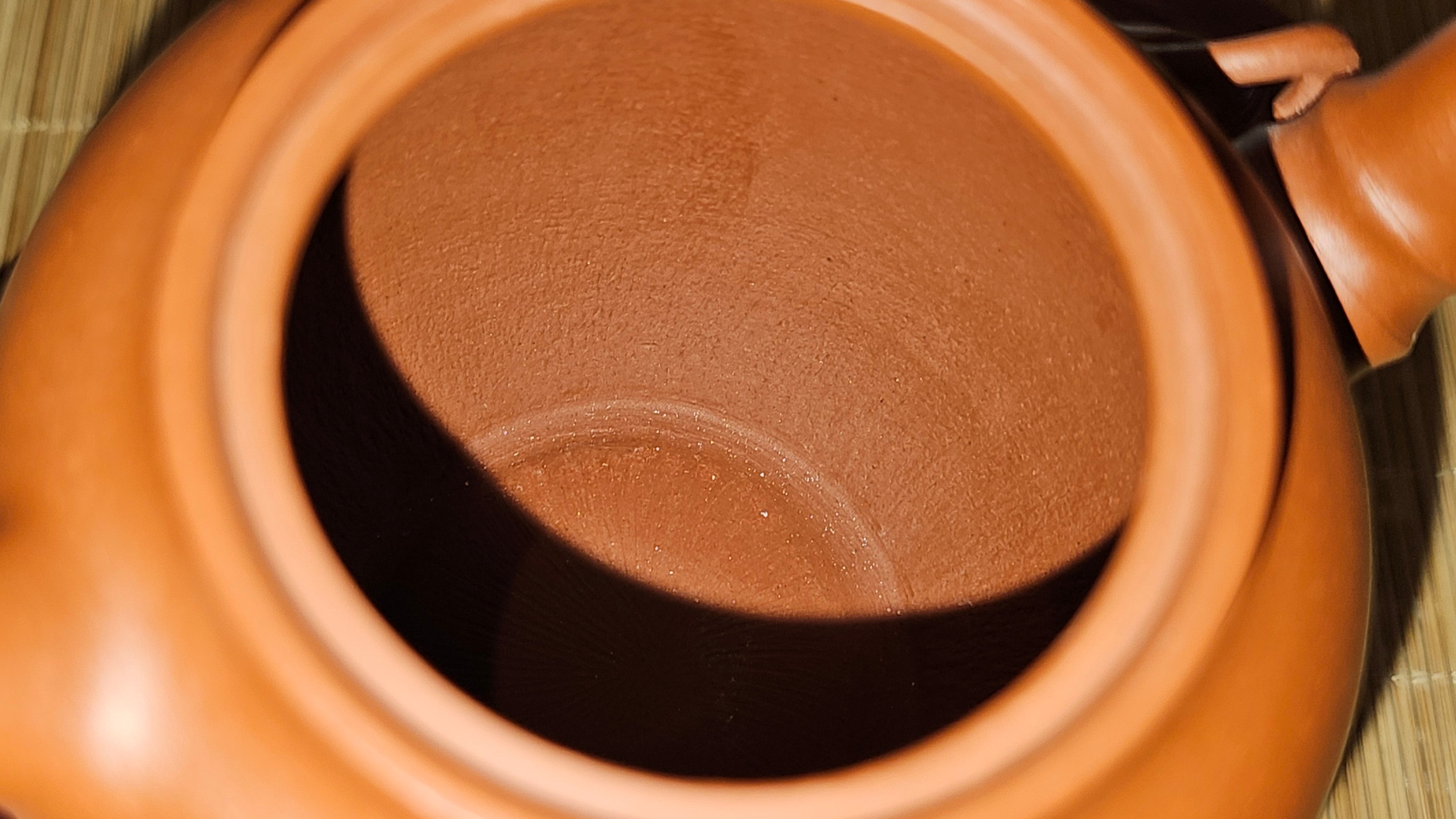 《高风亮节》"Gao Feng Liang Jie",  226.0ml, Ornate 花器! ~ Xiao Mei Yao Zhu Ni 小煤窑朱泥,  by Craftsman Shi Yun 石芸 ~!Congratulations to Mr L.C.! 0217hrs 5th Nov 2025, Taylors! SC!