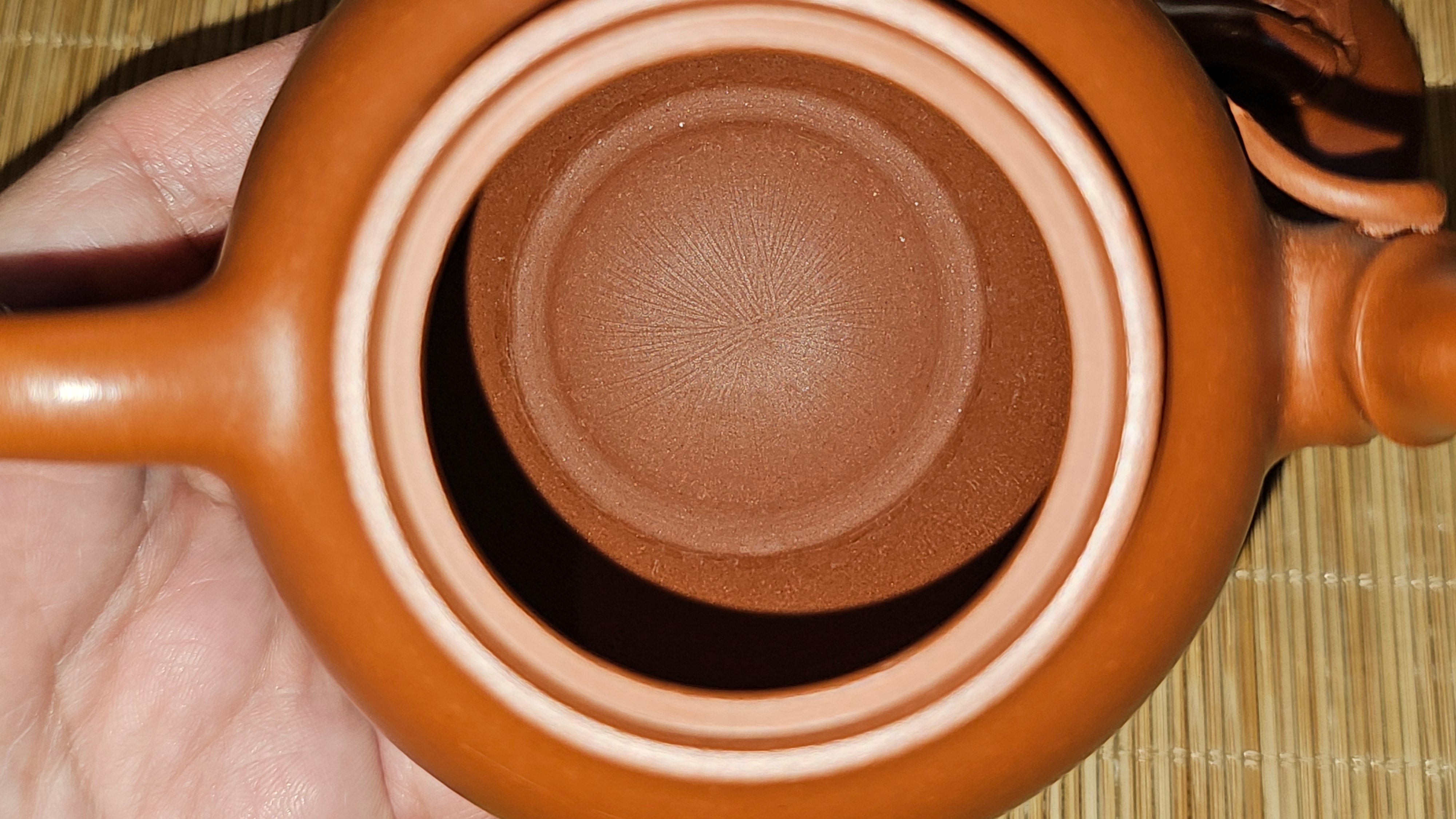 《高风亮节》"Gao Feng Liang Jie",  226.0ml, Ornate 花器! ~ Xiao Mei Yao Zhu Ni 小煤窑朱泥,  by Craftsman Shi Yun 石芸 ~!Congratulations to Mr L.C.! 0217hrs 5th Nov 2025, Taylors! SC!