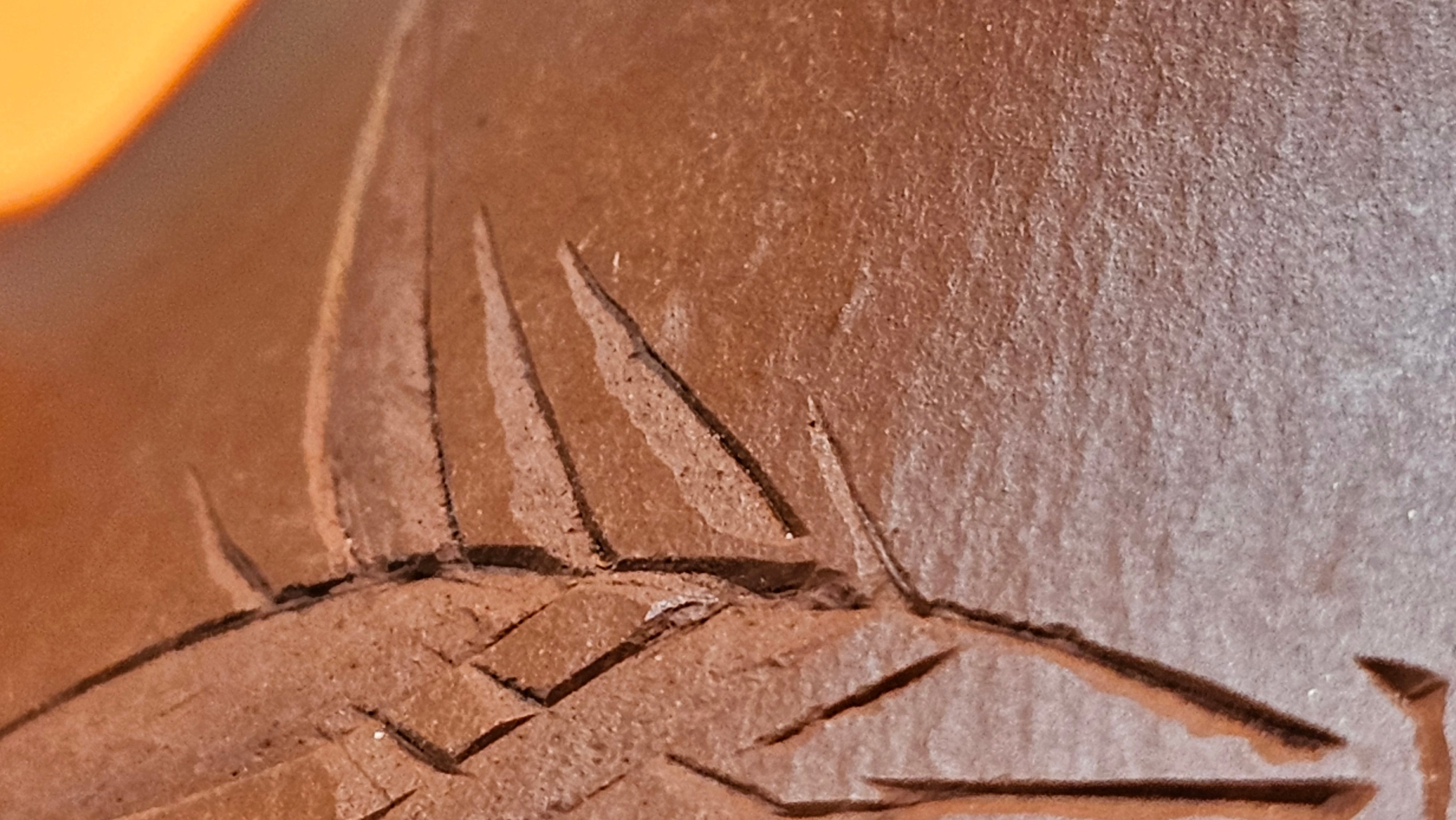 Han Tang Shi Piao 汉棠石瓢, 162.3ml, Xiao Mei Yao Zhu Ni 小煤窑朱泥, by Craftsman Shi Yun 石芸, Engraving by Craftsman Yi De Shu 刻绘 ~ 一德书 ~ Congratulations!to Ms J.C.! 1405hrs 18th Oct 2025, Los Angeles! CA.