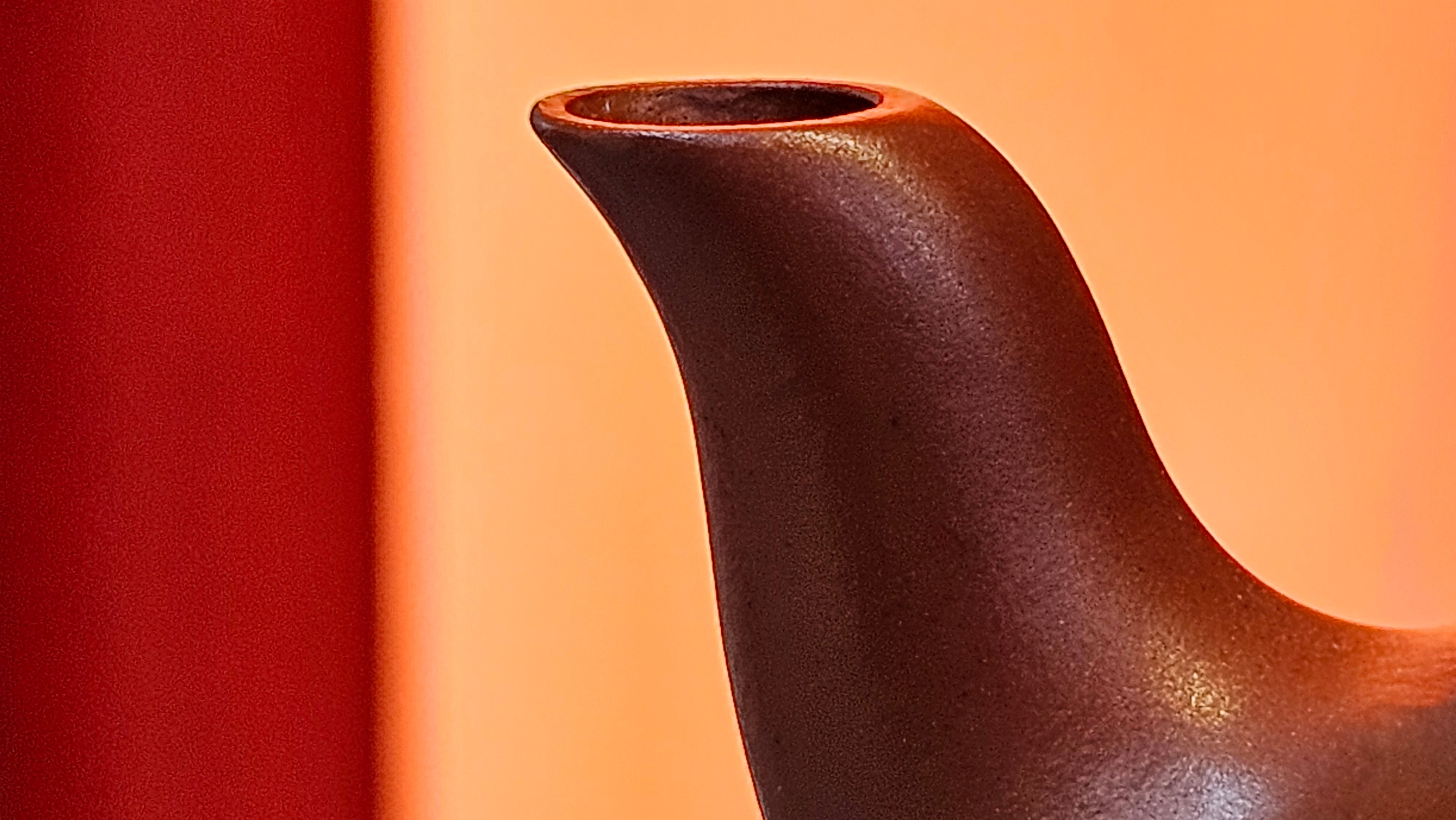 Han Tang Shi Piao 汉棠石瓢, 162.3ml, Xiao Mei Yao Zhu Ni 小煤窑朱泥, by Craftsman Shi Yun 石芸, Engraving by Craftsman Yi De Shu 刻绘 ~ 一德书 ~ Congratulations!to Ms J.C.! 1405hrs 18th Oct 2025, Los Angeles! CA.