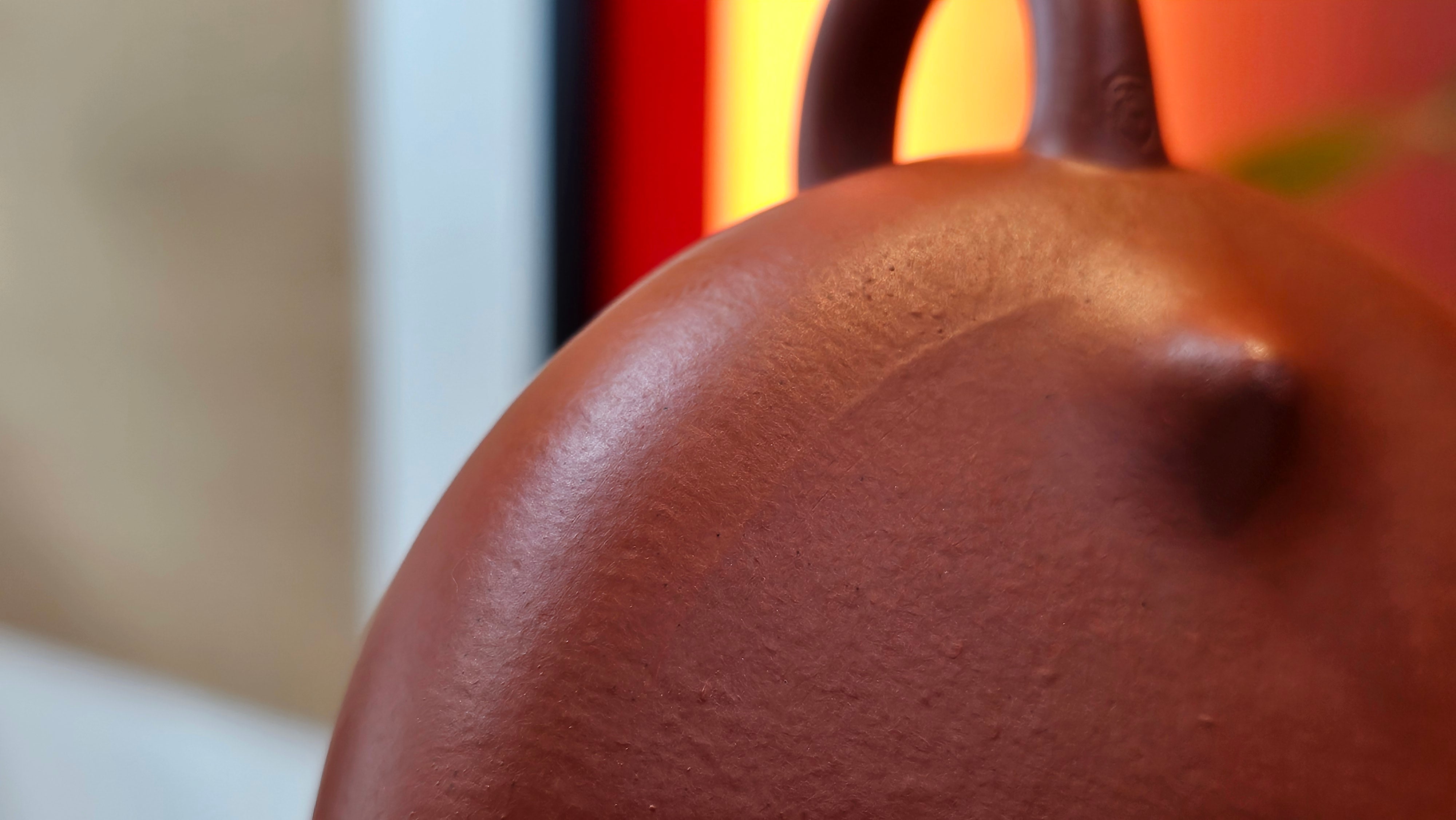 Han Tang Shi Piao 汉棠石瓢, 162.3ml, Xiao Mei Yao Zhu Ni 小煤窑朱泥, by Craftsman Shi Yun 石芸, Engraving by Craftsman Yi De Shu 刻绘 ~ 一德书 ~ Congratulations!to Ms J.C.! 1405hrs 18th Oct 2025, Los Angeles! CA.