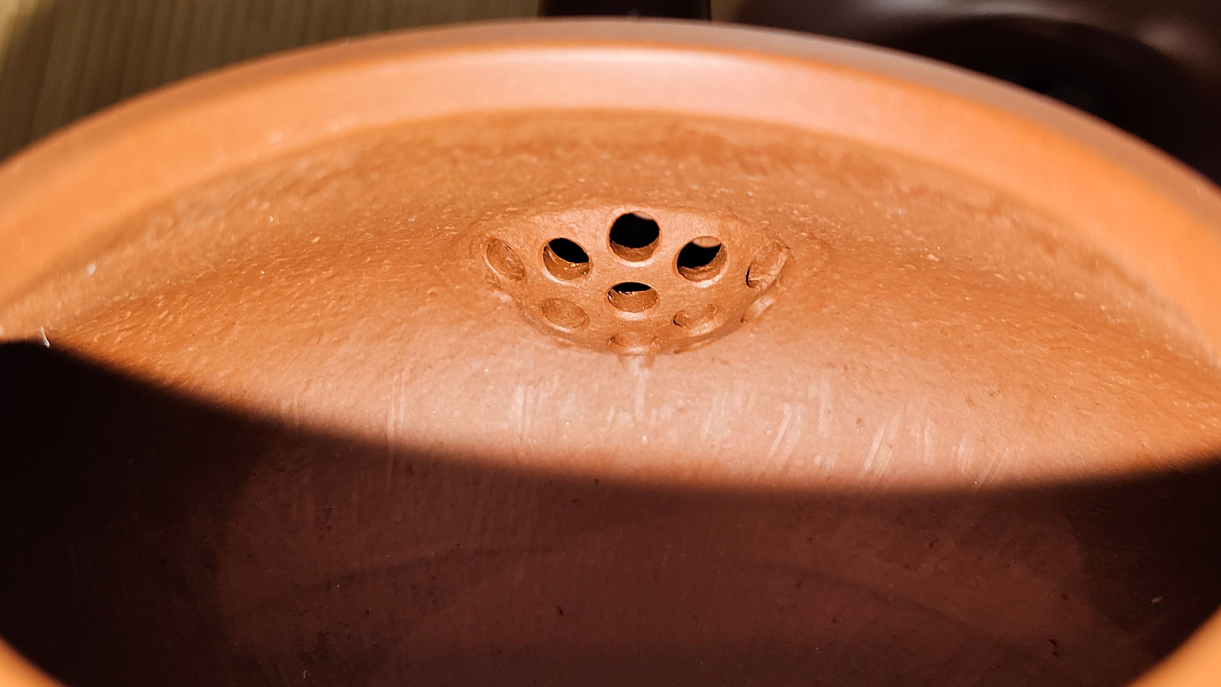 Han Tang Shi Piao 汉棠石瓢, 162.3ml, Xiao Mei Yao Zhu Ni 小煤窑朱泥, by Craftsman Shi Yun 石芸, Engraving by Craftsman Yi De Shu 刻绘 ~ 一德书 ~ Congratulations!to Ms J.C.! 1405hrs 18th Oct 2025, Los Angeles! CA.