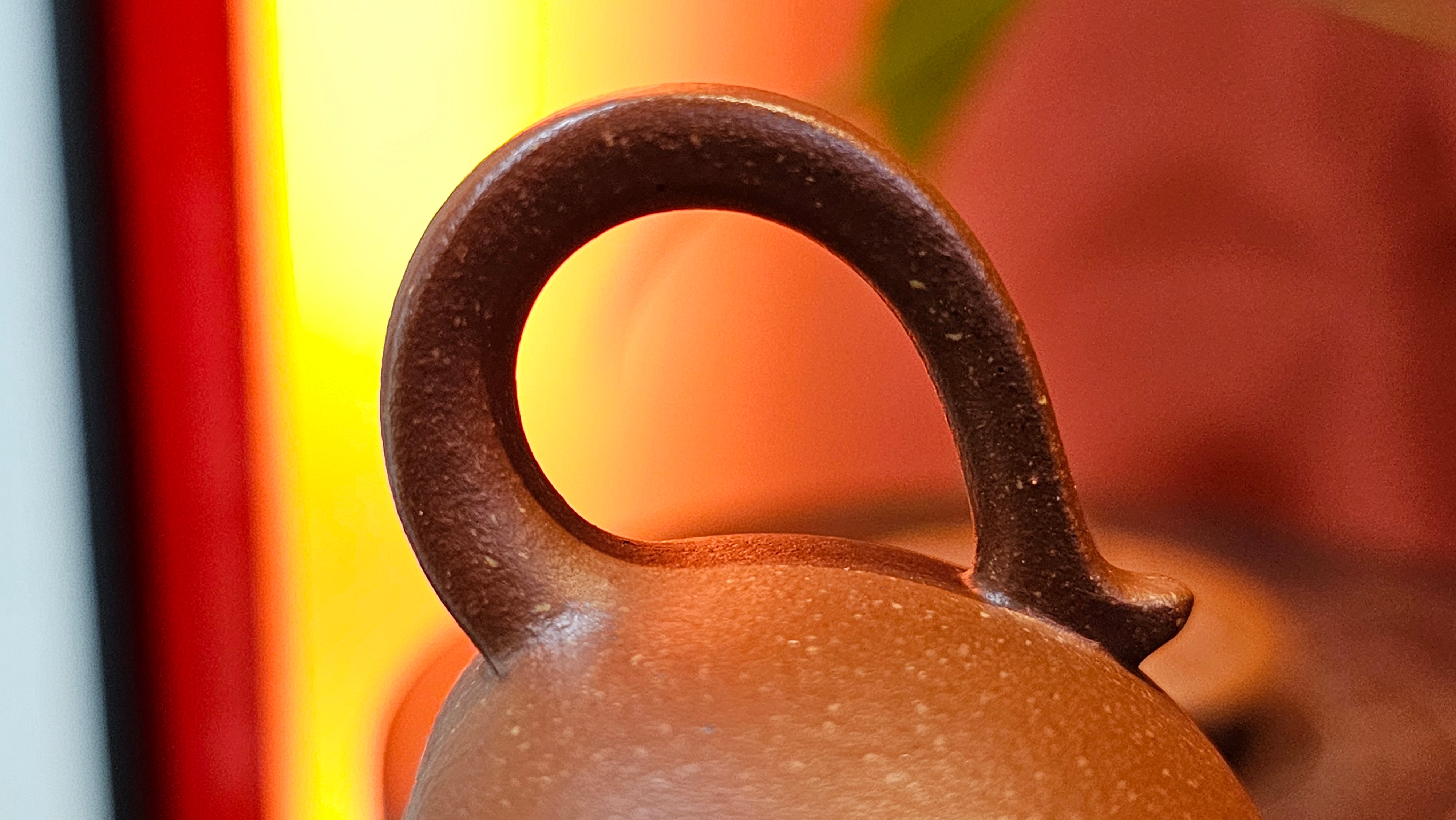 Lian Pu《莲蒲》, 163.7ml, Hong Jiang Po Ni 红降坡泥, by Craftsman Yang Pin Ting 杨聘婷 ~ Congratulations!to Ms J.C.! 1500hrs 26th Oct 2025, Los Angeles, CA!