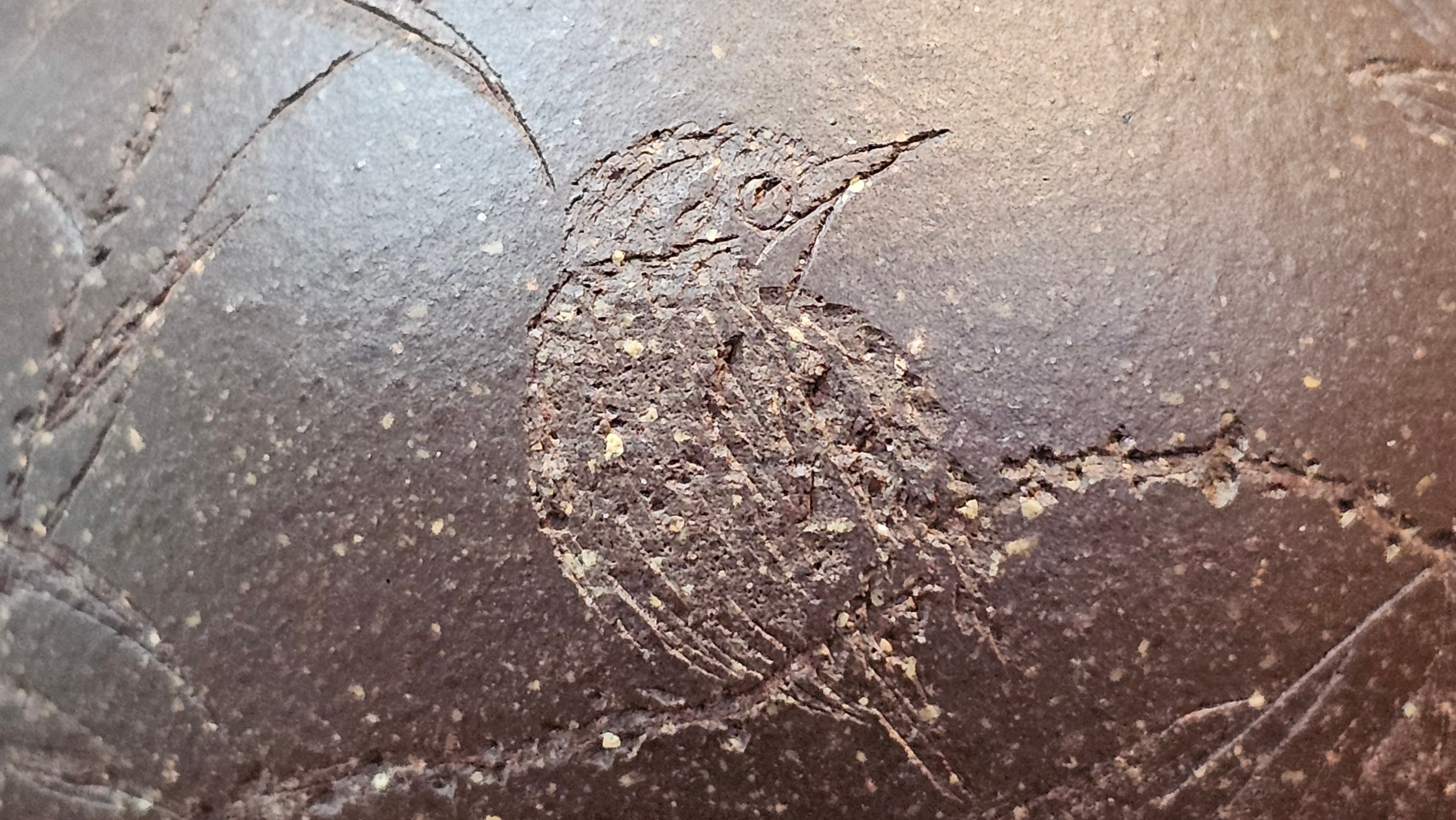 Qie Gua《茄瓜》~ "The Gourd", 153.3ml, Hei Zi Ni 黑紫泥, by our Craftsman Zhang Huan 张欢, Calligraphy and Lotus Flower Engraving by Craftsman Yi Cheng 逸成 ~ Congratulations to Mr W.K.! 1941hrs 20th Oct 2025, Austin! TX!