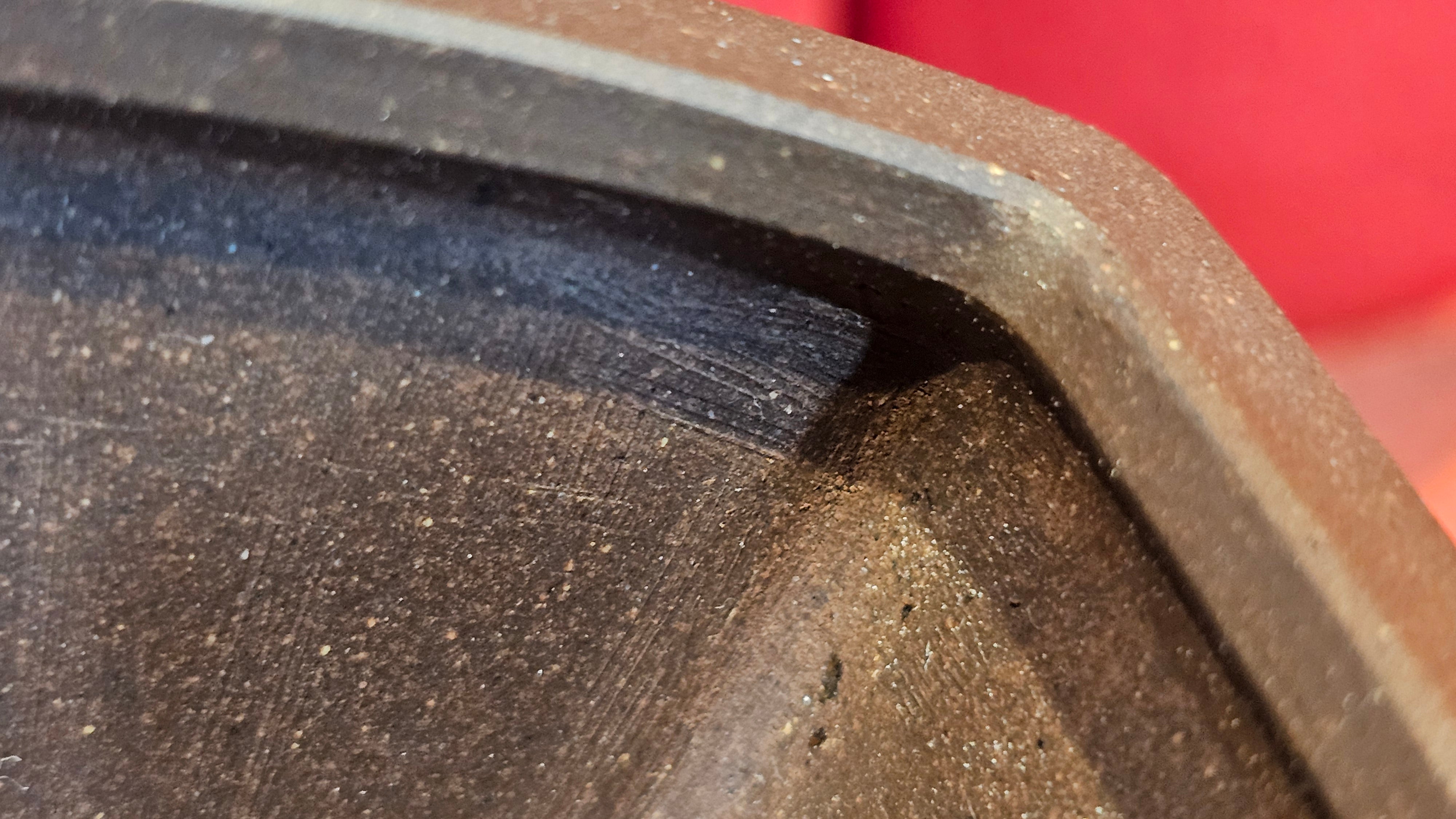 《清贡扇形盆》"Qing Gong Shan Xing Pen ~ Qing Style Fan-Shape Open Configuration", Di Cao Qing Zi Ni, by L2A Senior Consummate Artist Yuan Hui 高级振兴技艺师兼高级工艺美术师～袁辉。