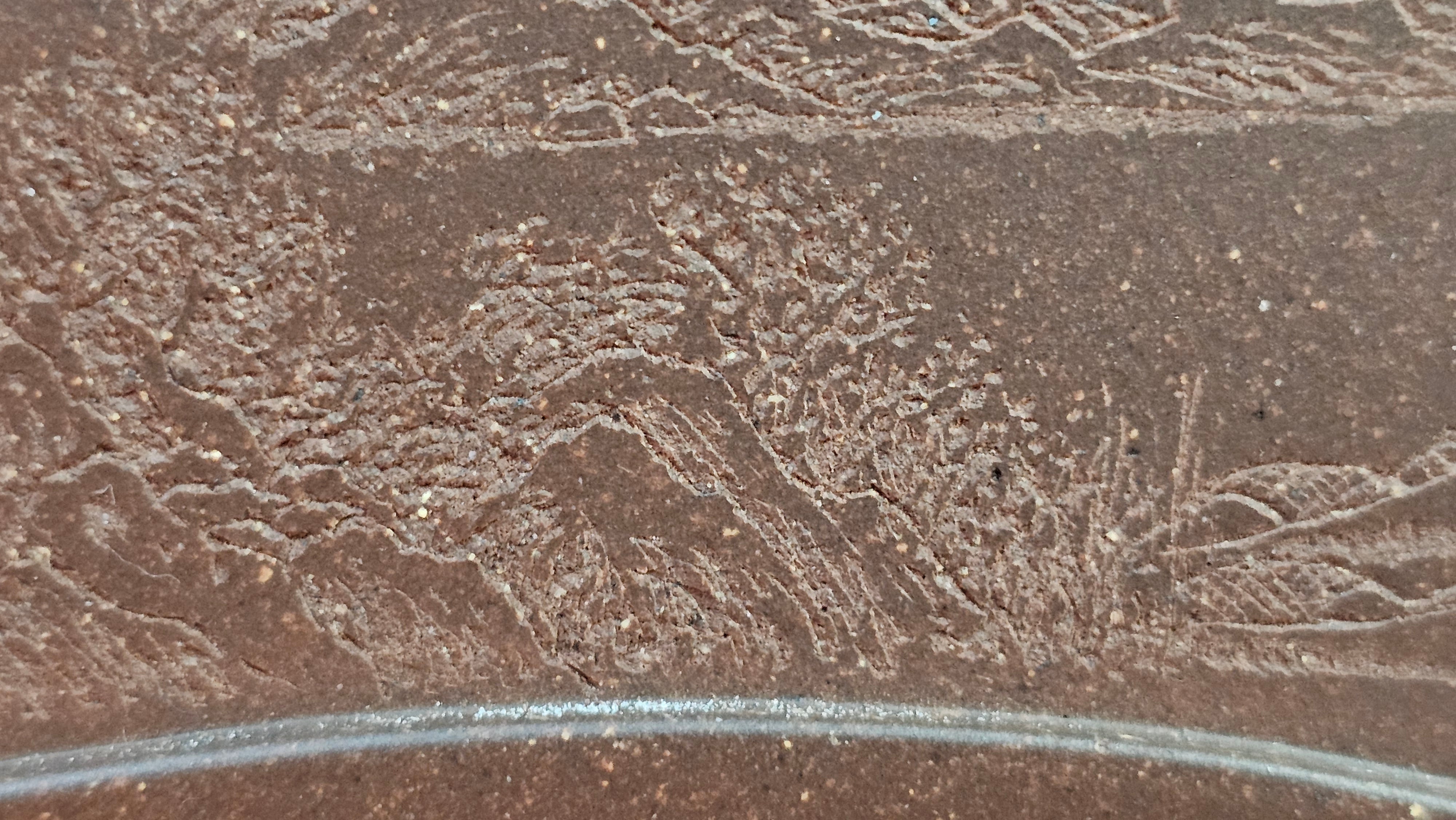 《清贡扇形盆》"Qing Gong Shan Xing Pen ~ Qing Style Fan-Shape Open Configuration", Di Cao Qing Zi Ni, by L2A Senior Consummate Artist Yuan Hui 高级振兴技艺师兼高级工艺美术师～袁辉。