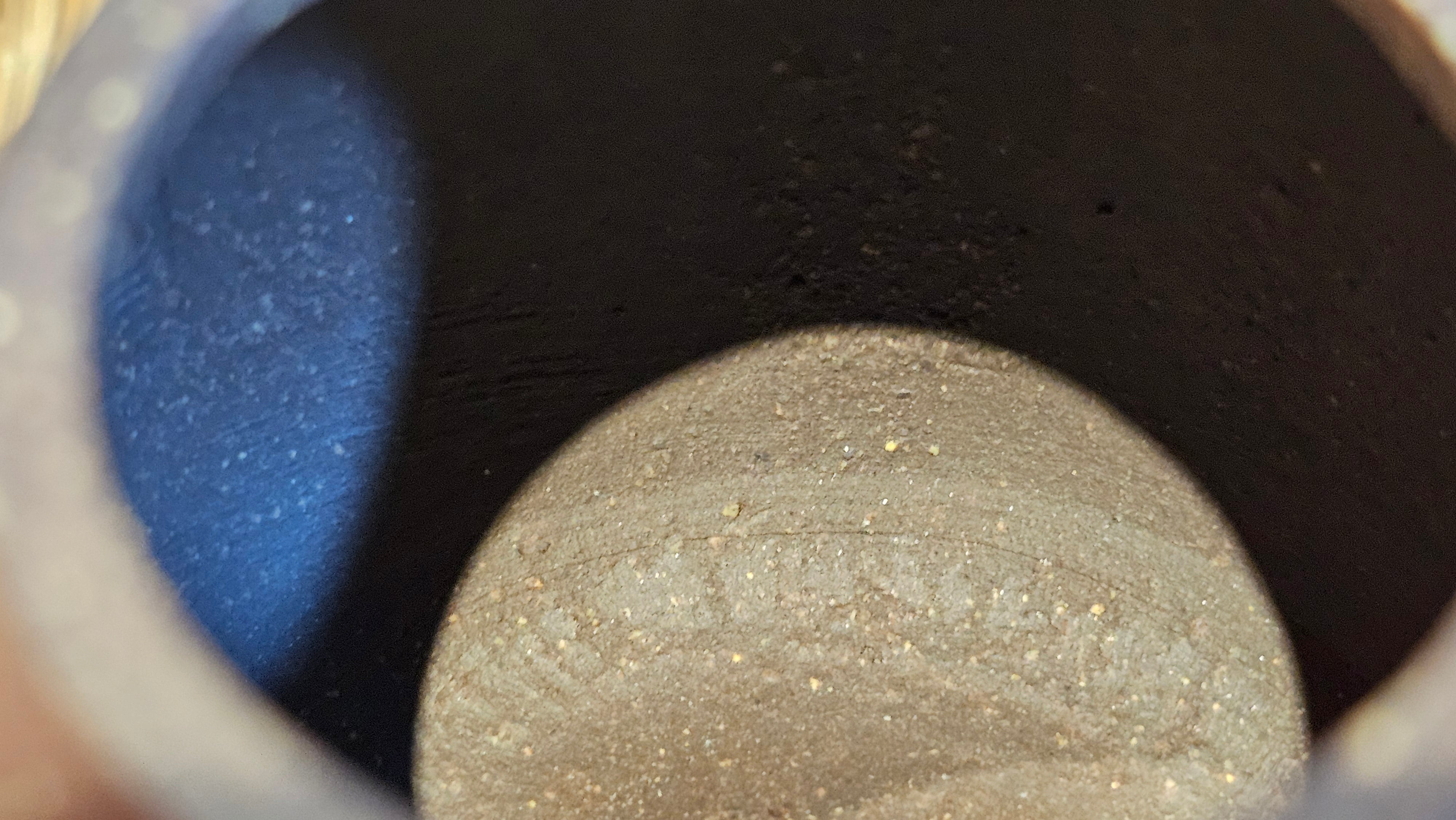 Qie Gua《茄瓜》~ "The Gourd", 153.3ml, Hei Zi Ni 黑紫泥, by our Craftsman Zhang Huan 张欢, Calligraphy and Lotus Flower Engraving by Craftsman Yi Cheng 逸成 ~ Congratulations to Mr W.K.! 1941hrs 20th Oct 2025, Austin! TX!