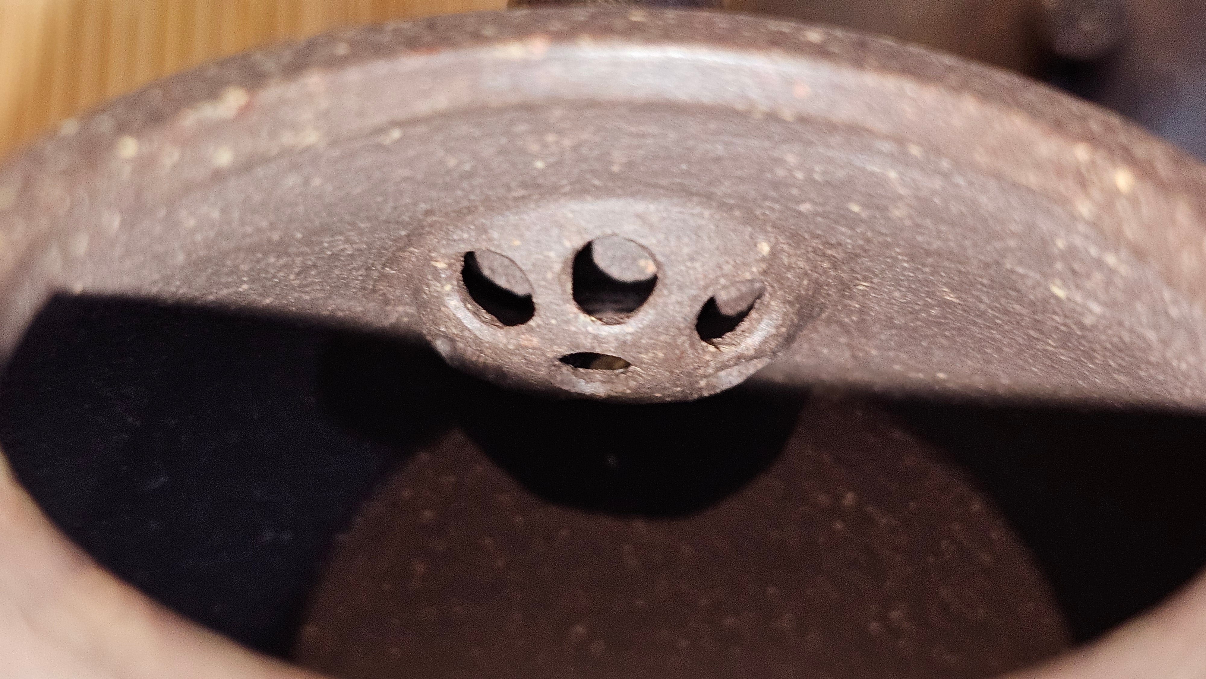 Qie Gua《茄瓜》~ "The Gourd", 153.3ml, Hei Zi Ni 黑紫泥, by our Craftsman Zhang Huan 张欢, Calligraphy and Lotus Flower Engraving by Craftsman Yi Cheng 逸成 ~ Congratulations to Mr W.K.! 1941hrs 20th Oct 2025, Austin! TX!