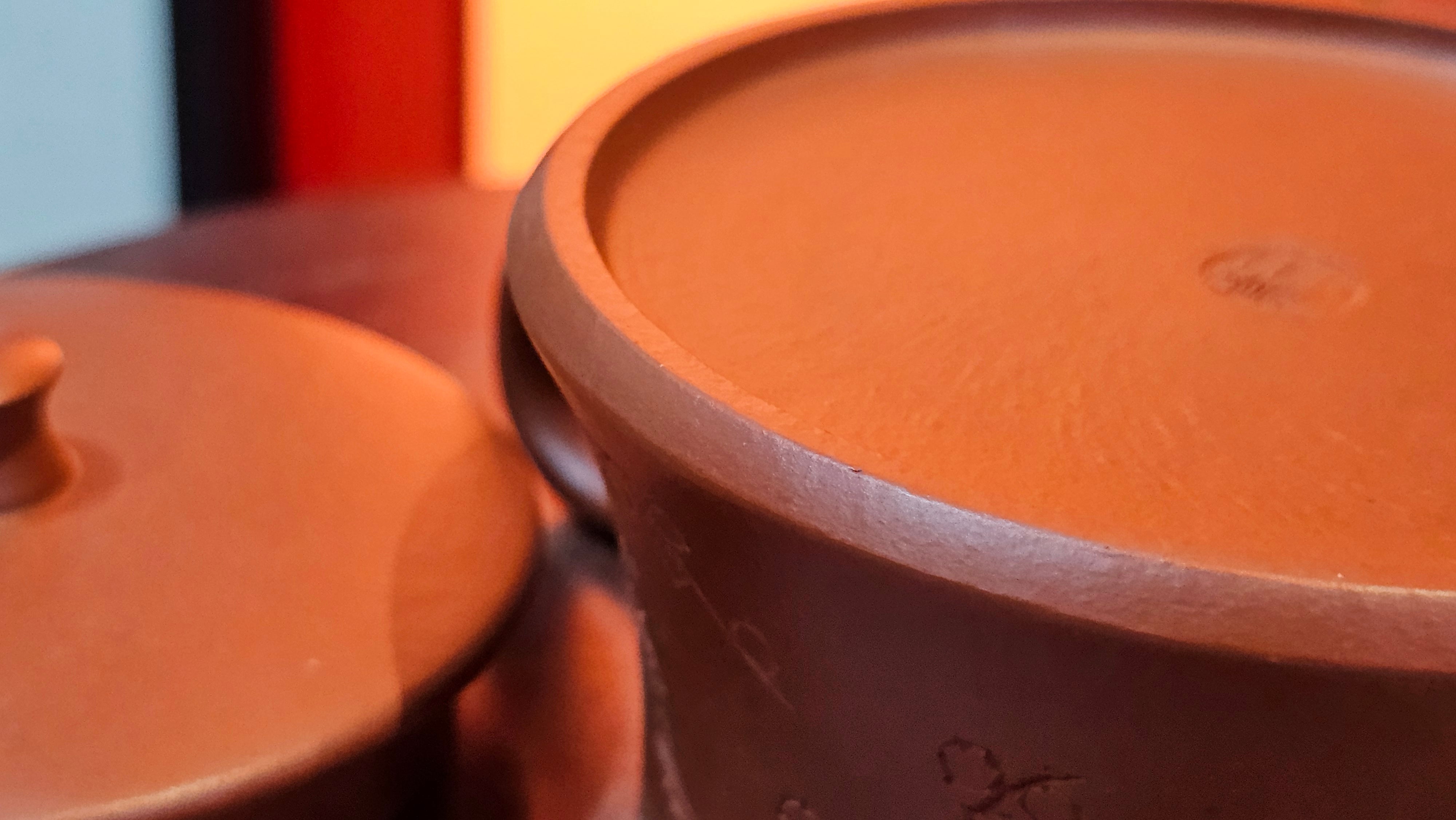 Yun Zhu 云柱 "Pillar of the Heavens", 130.5ml, Xiao Mei Yao Zhu Ni, by Craftsman Wang Hui 王慧 ~ "梅开五福" and Plum Blossoms Engraving by Craftsman Yi De Shu 一德书 ~!Congratulations to Ms S.C.! 1336hrs 20th Oct 2025, Geneva, IL!