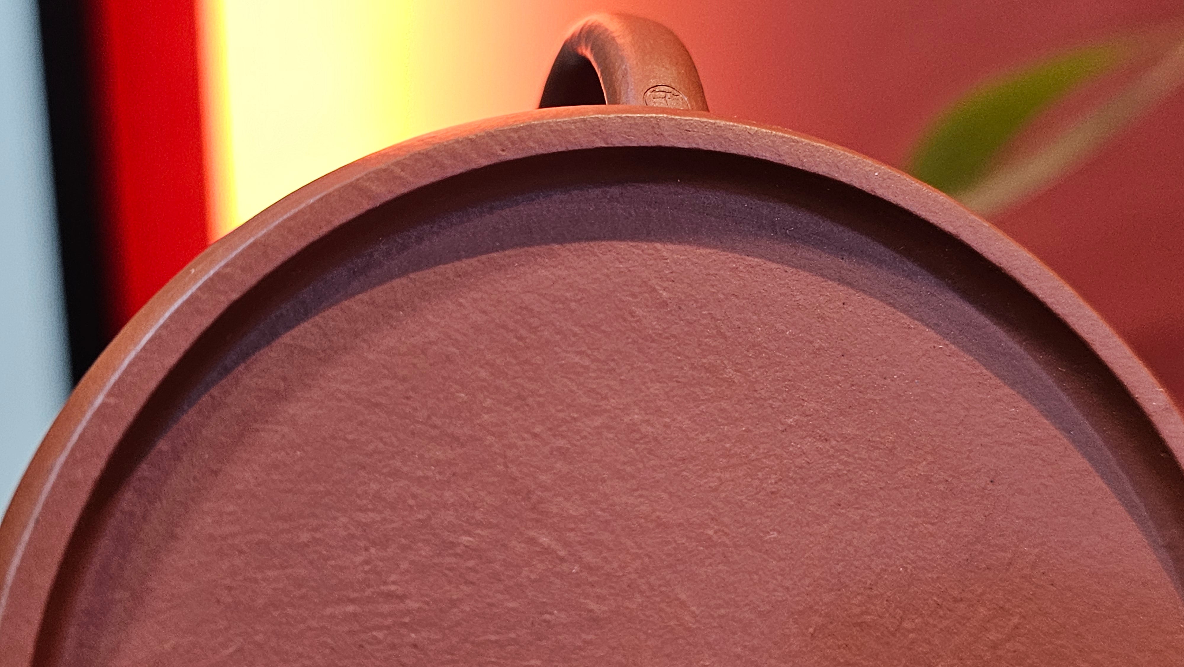 Yun Zhu 云柱 "Pillar of the Heavens", 130.5ml, Xiao Mei Yao Zhu Ni, by Craftsman Wang Hui 王慧 ~ "梅开五福" and Plum Blossoms Engraving by Craftsman Yi De Shu 一德书 ~!Congratulations to Ms S.C.! 1336hrs 20th Oct 2025, Geneva, IL!