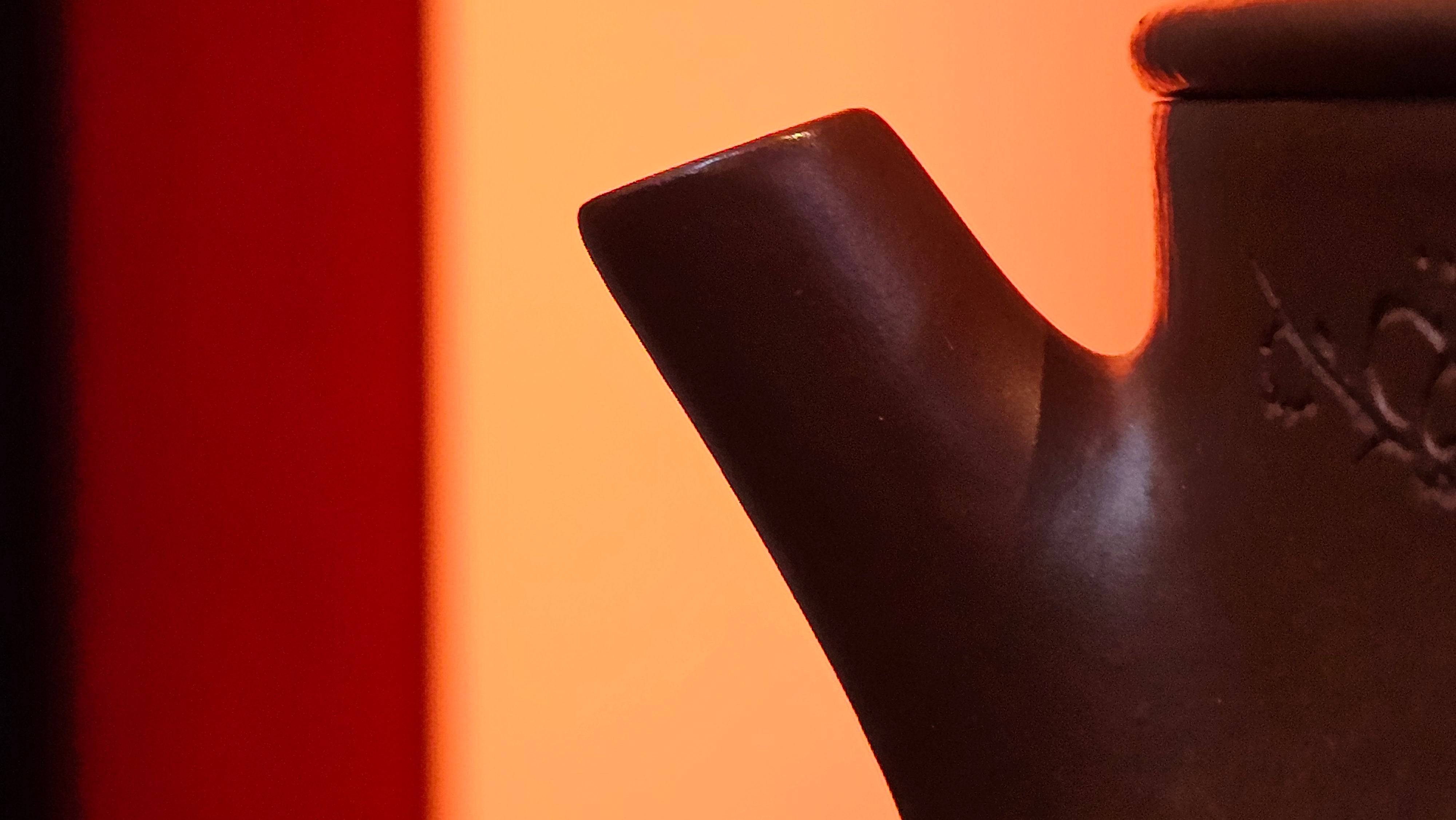 Yun Zhu 云柱 "Pillar of the Heavens", 130.5ml, Xiao Mei Yao Zhu Ni, by Craftsman Wang Hui 王慧 ~ "梅开五福" and Plum Blossoms Engraving by Craftsman Yi De Shu 一德书 ~!Congratulations to Ms S.C.! 1336hrs 20th Oct 2025, Geneva, IL!