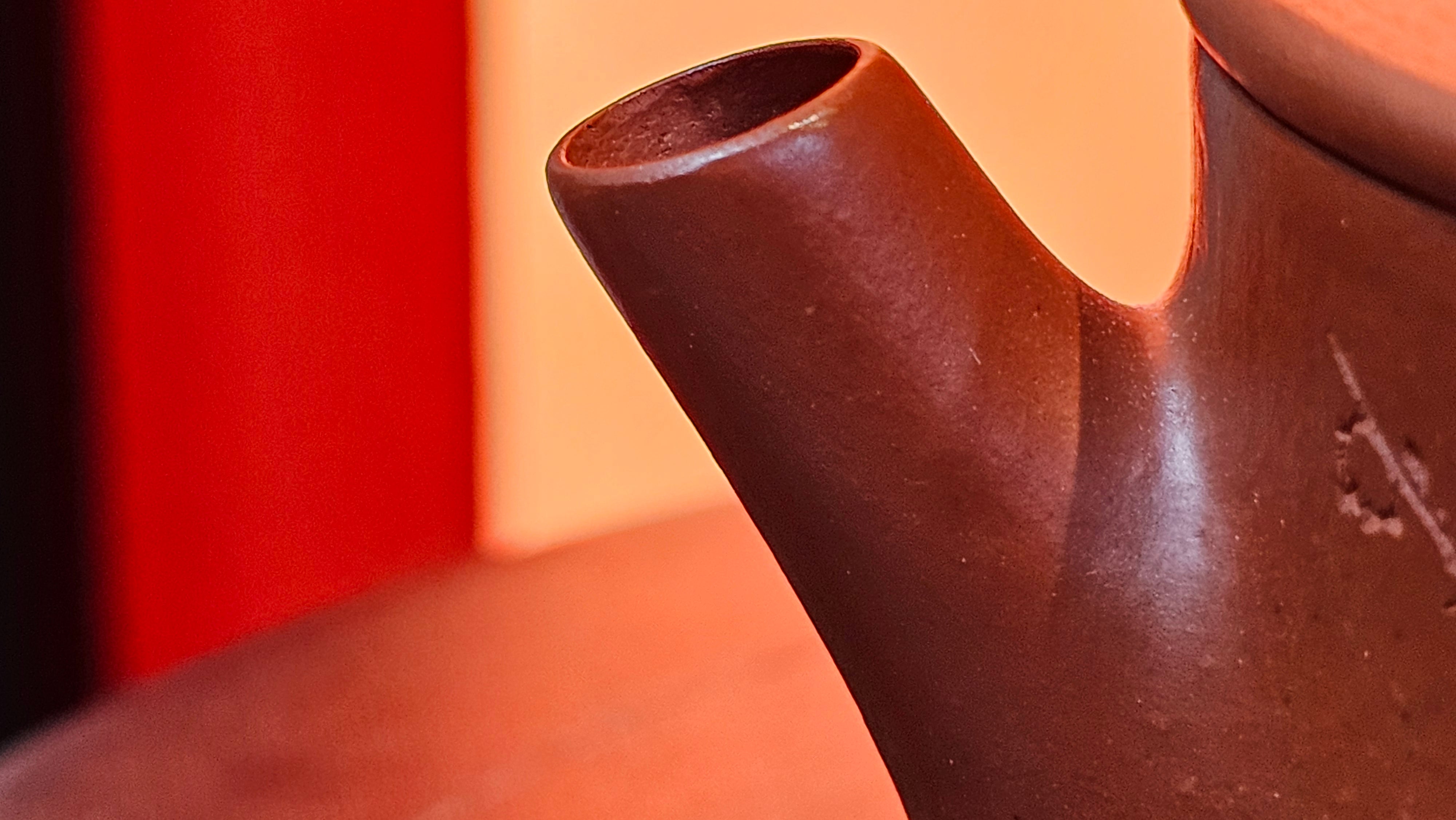 Yun Zhu 云柱 "Pillar of the Heavens", 130.5ml, Xiao Mei Yao Zhu Ni, by Craftsman Wang Hui 王慧 ~ "梅开五福" and Plum Blossoms Engraving by Craftsman Yi De Shu 一德书 ~!Congratulations to Ms S.C.! 1336hrs 20th Oct 2025, Geneva, IL!