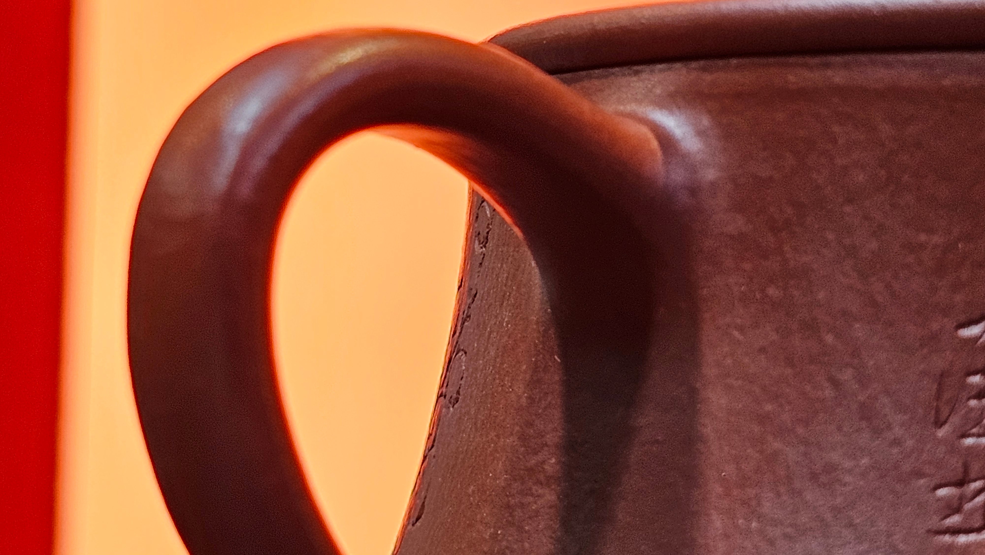 Yun Zhu 云柱 "Pillar of the Heavens", 130.5ml, Xiao Mei Yao Zhu Ni, by Craftsman Wang Hui 王慧 ~ "梅开五福" and Plum Blossoms Engraving by Craftsman Yi De Shu 一德书 ~!Congratulations to Ms S.C.! 1336hrs 20th Oct 2025, Geneva, IL!